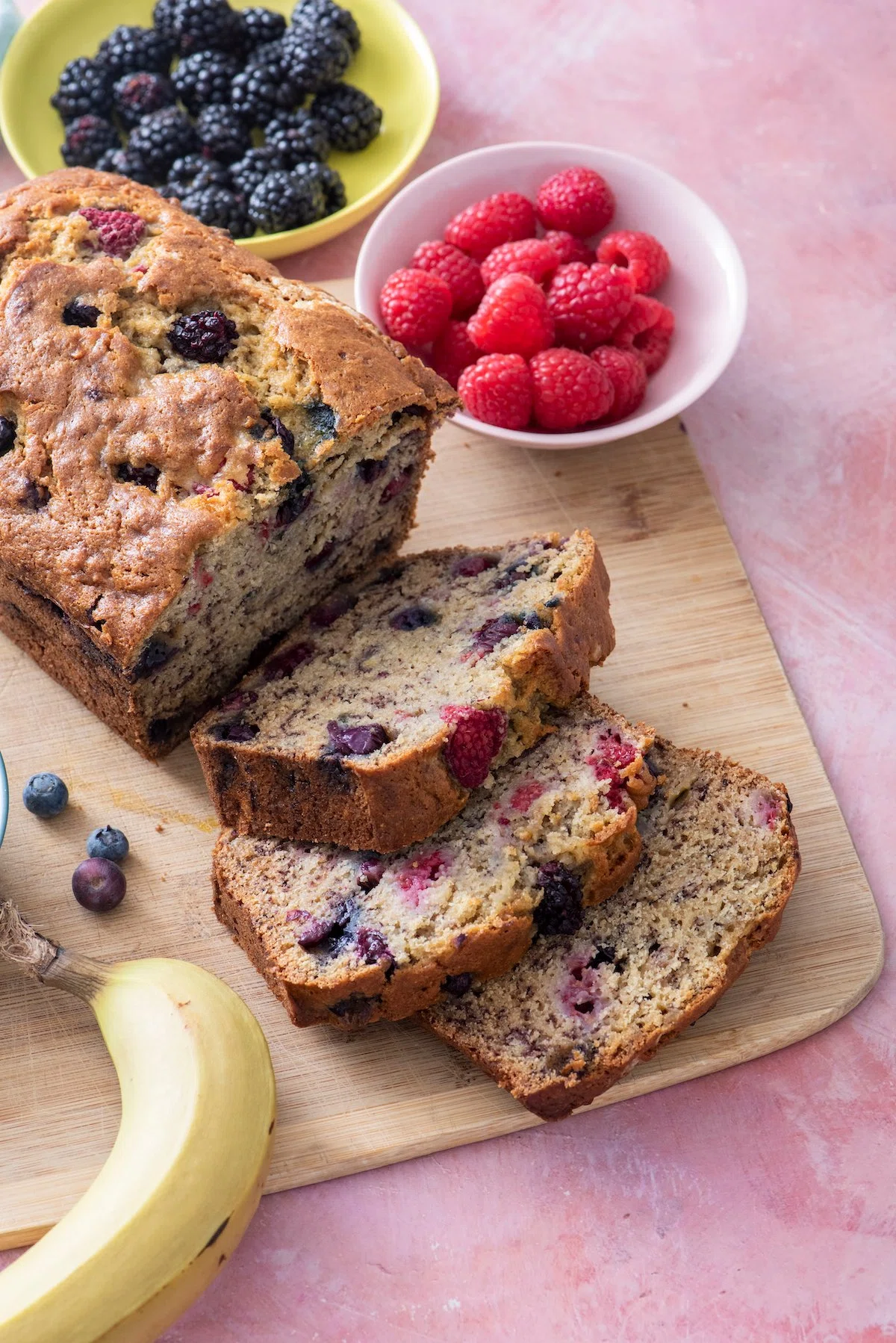 Banana Berry Bread