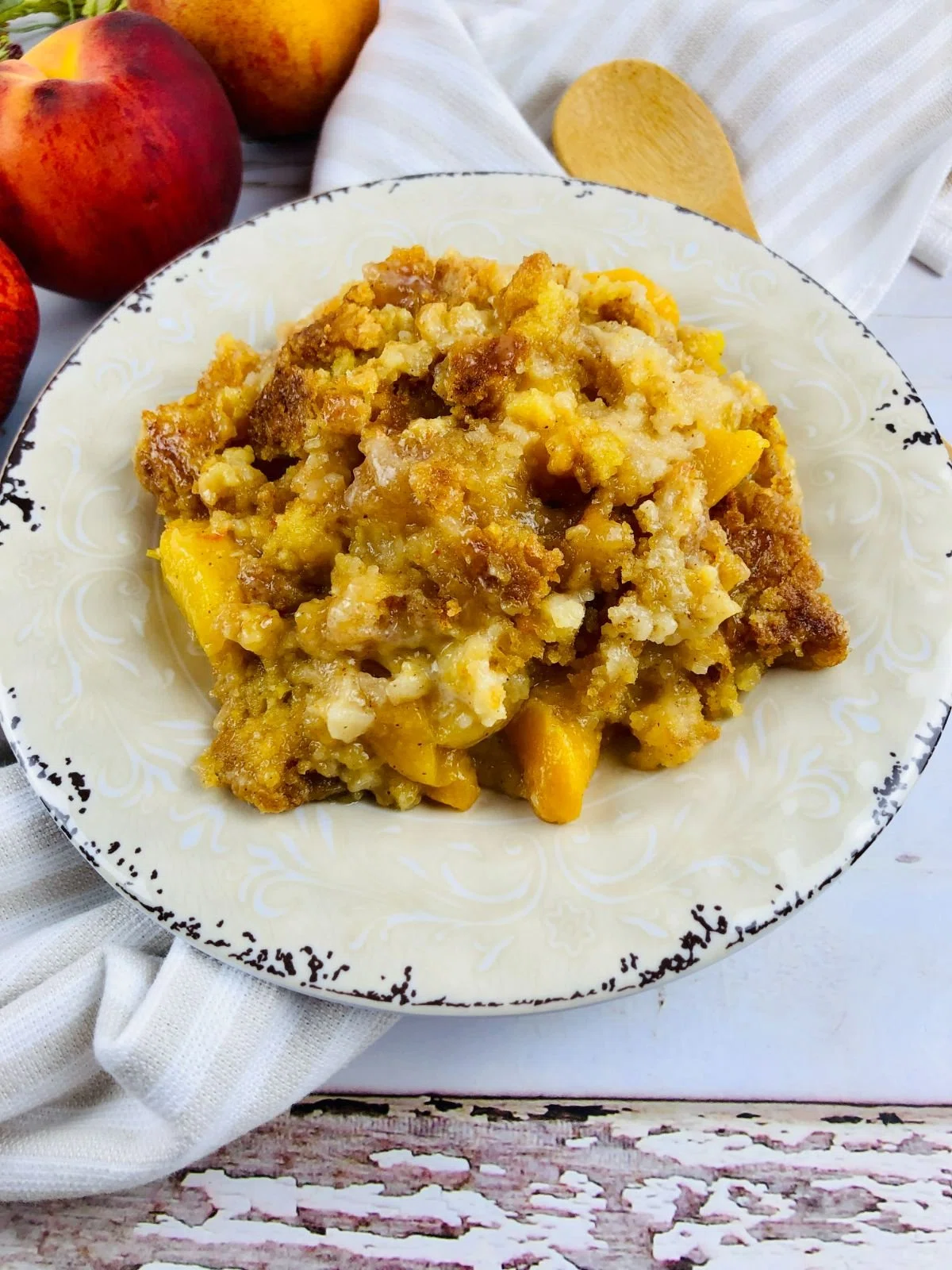 Peach Cobbler Cake