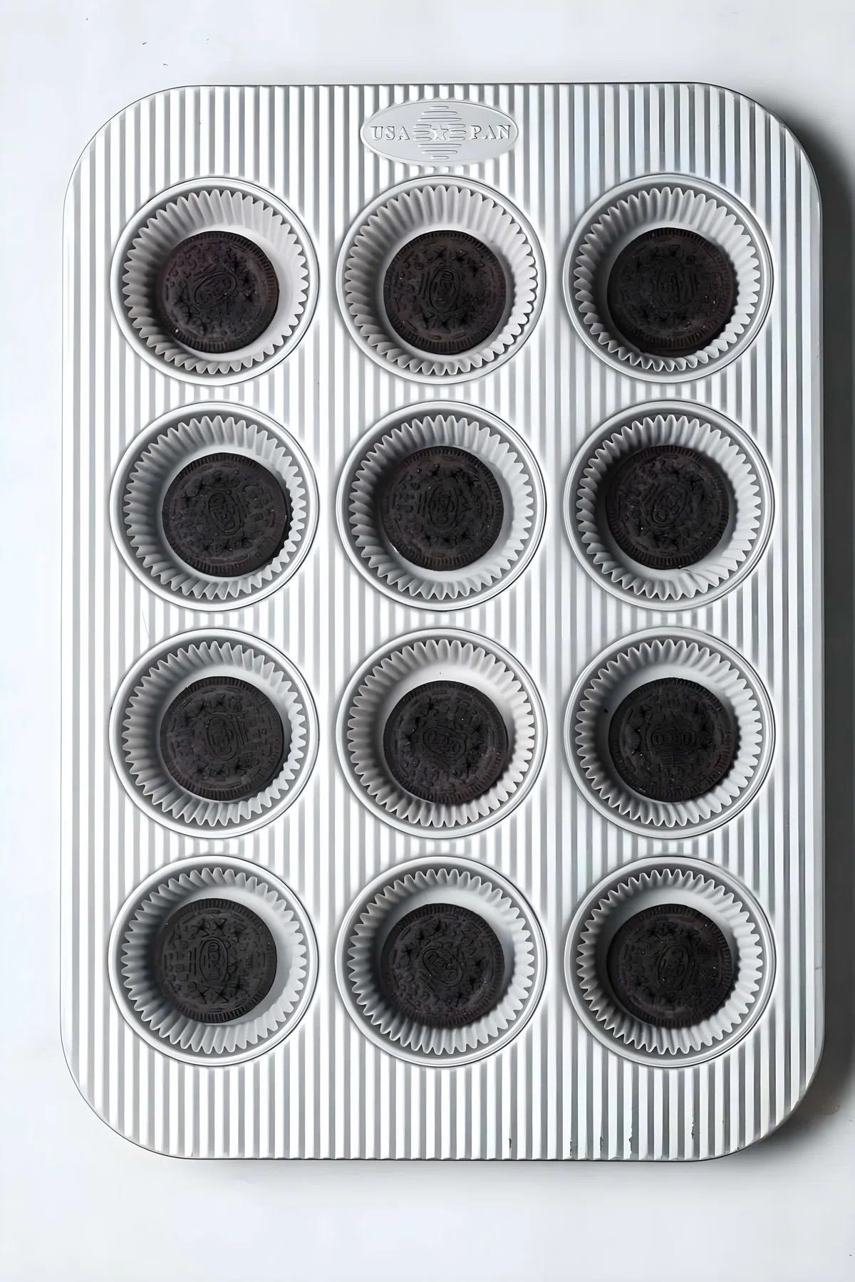 Mini Oreo Cheesecakes