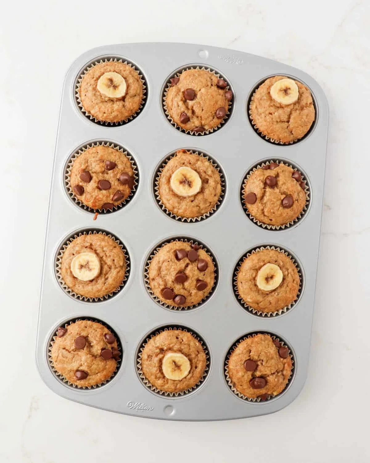 Whole Wheat Banana Muffins