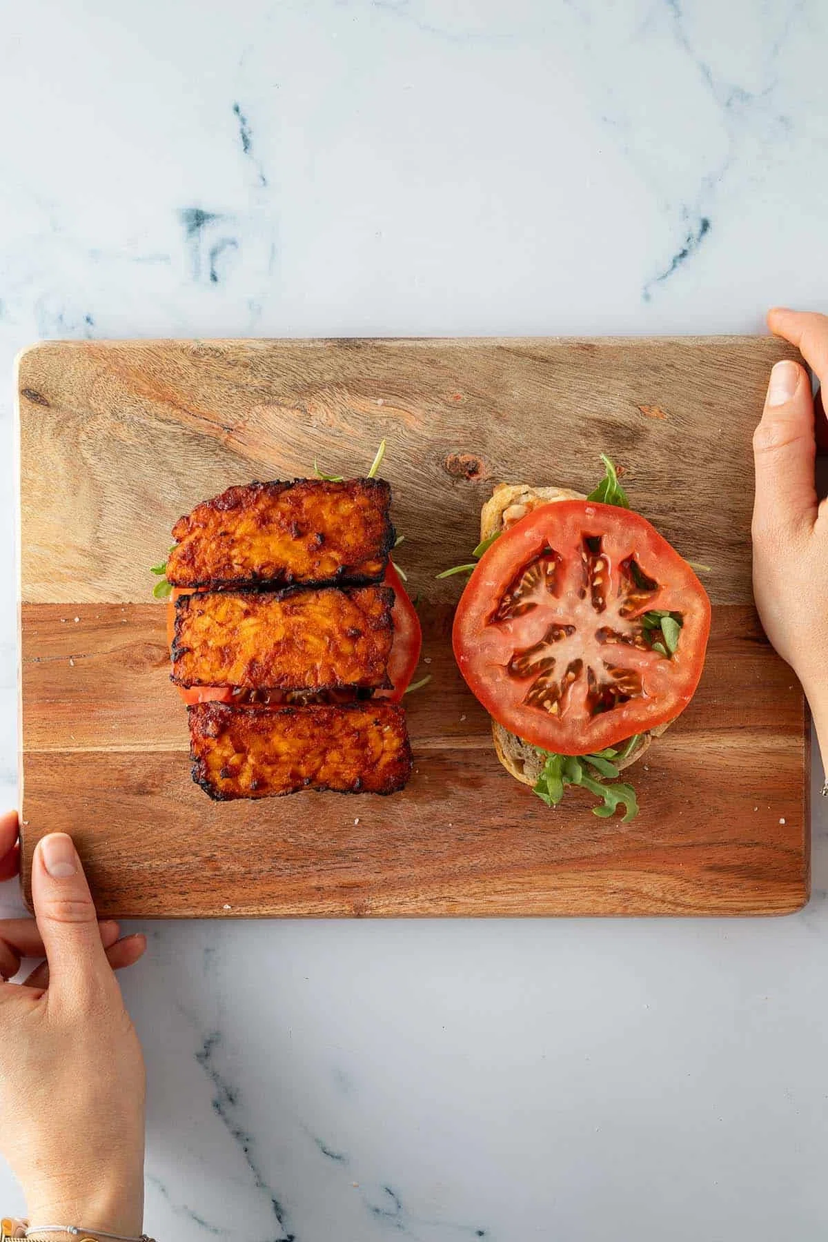 Tempeh Sandwich