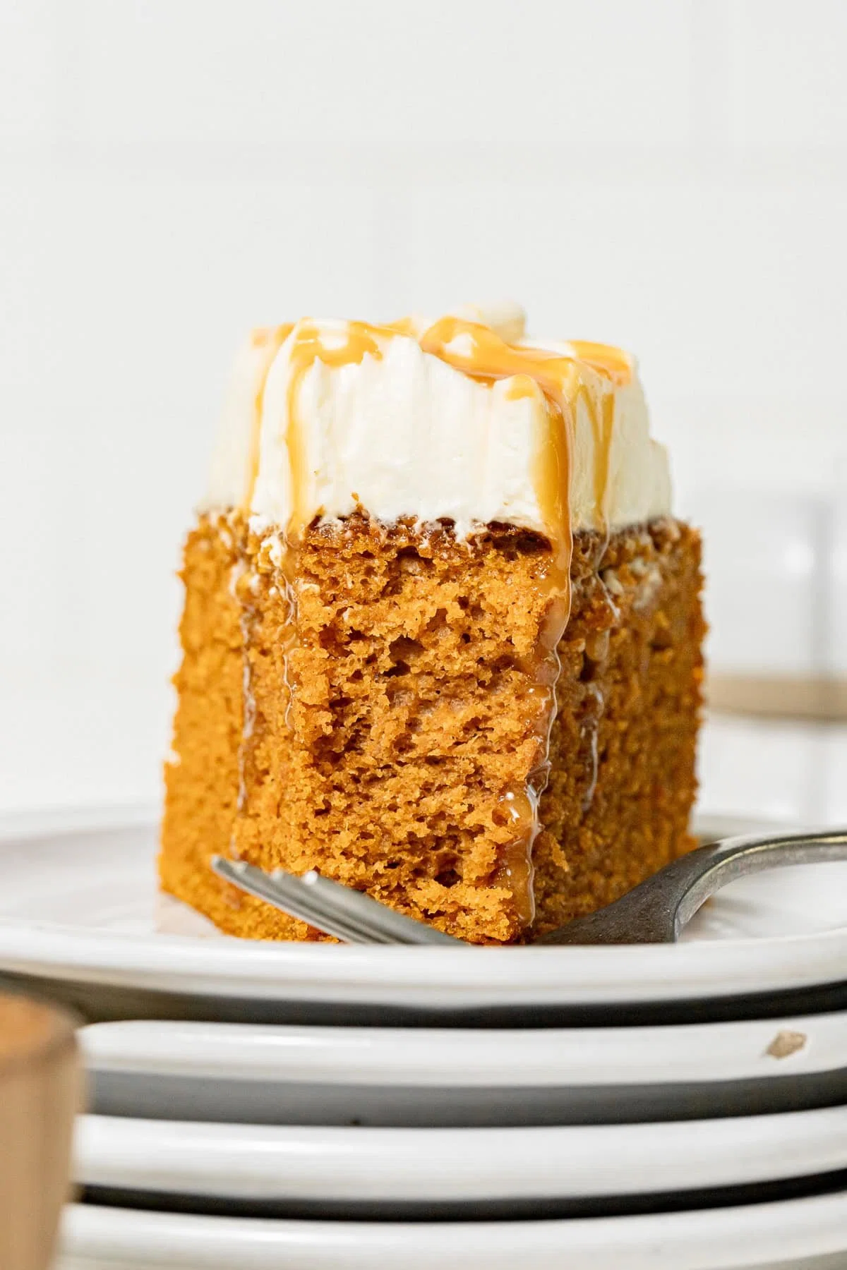 Salted Caramel Pumpkin Cake