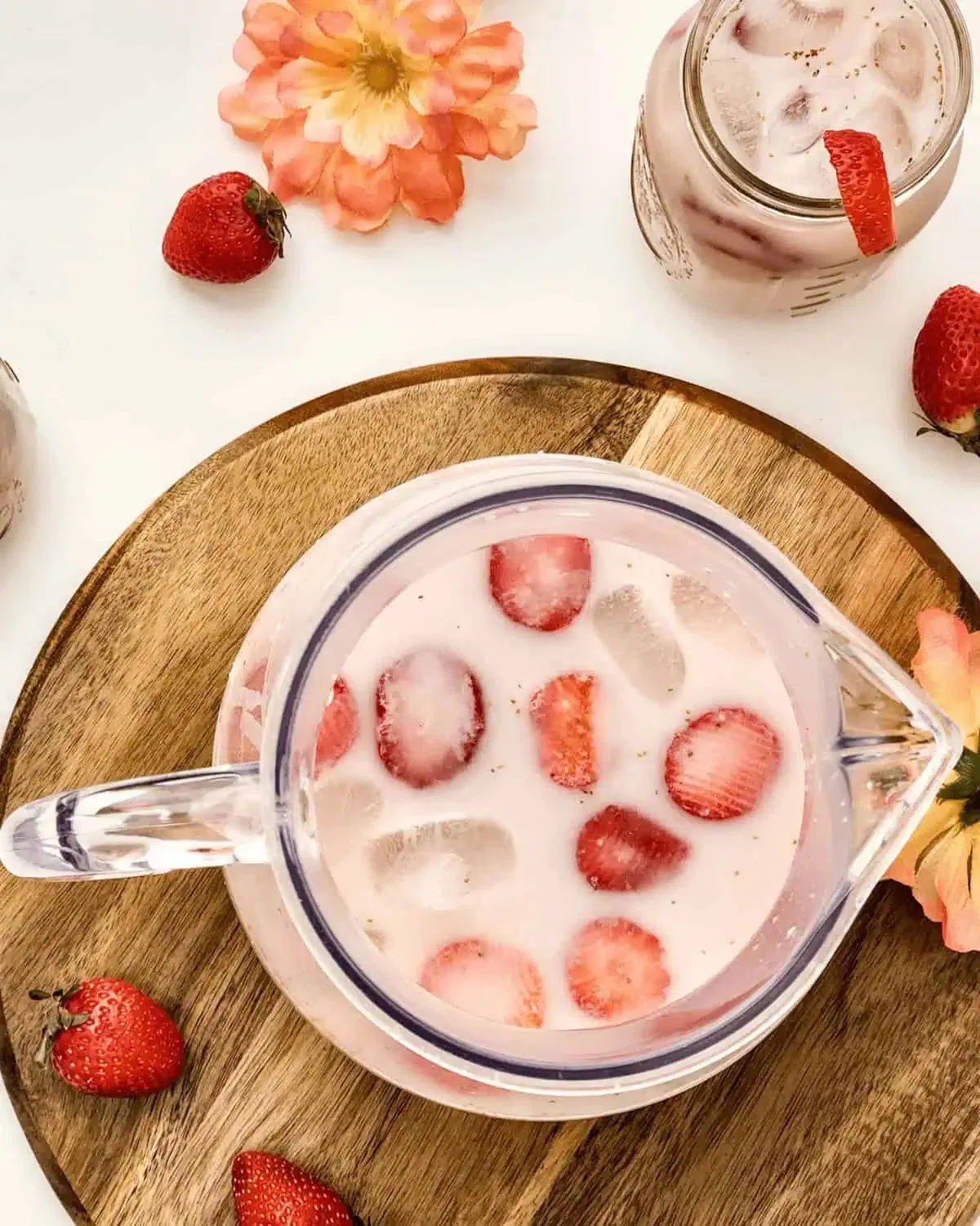Strawberry Horchata