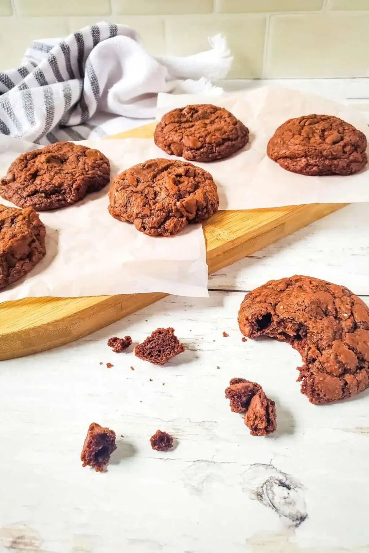 Brownie Cake Cookies from Mix