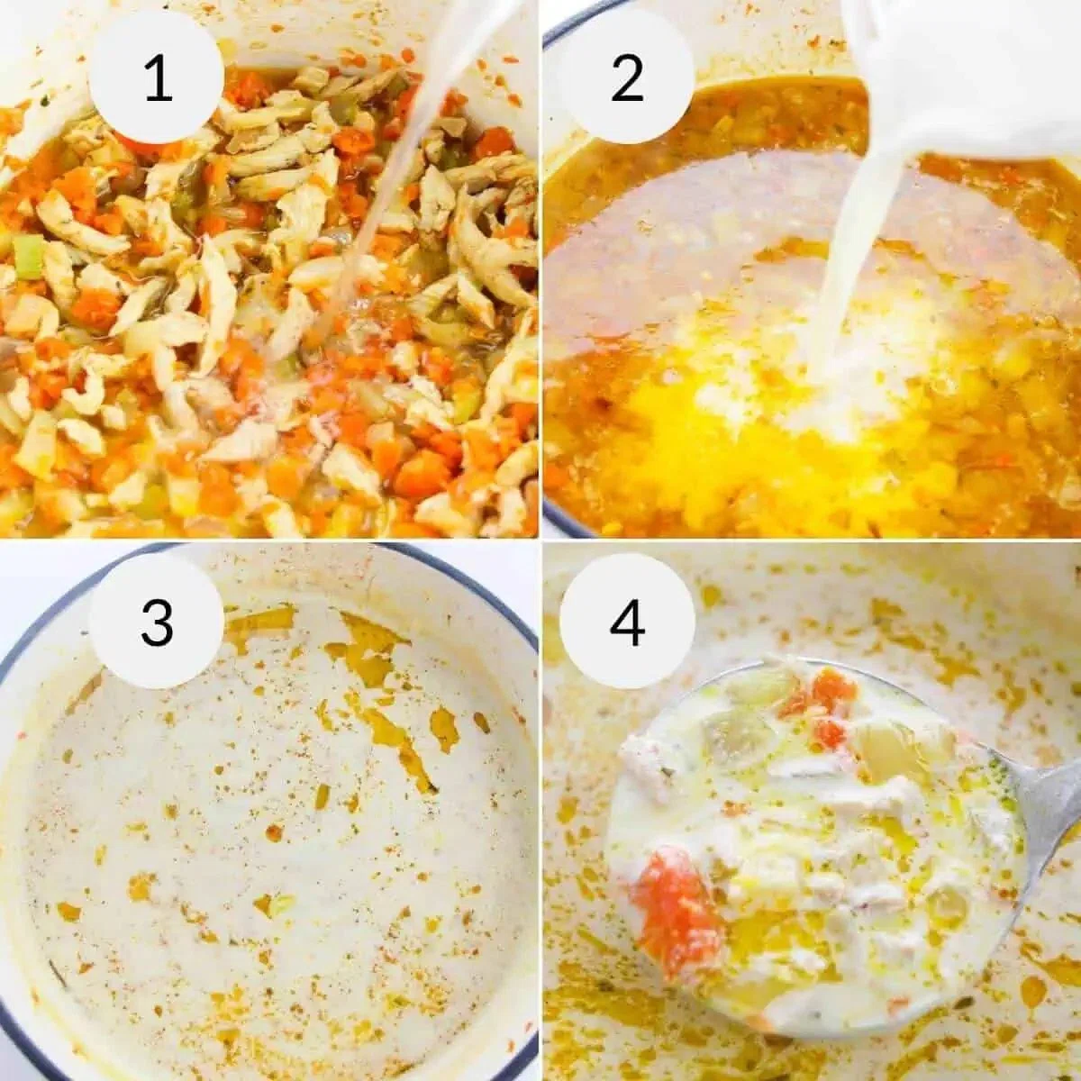 Cracked Chicken Soup (Crock Pot)