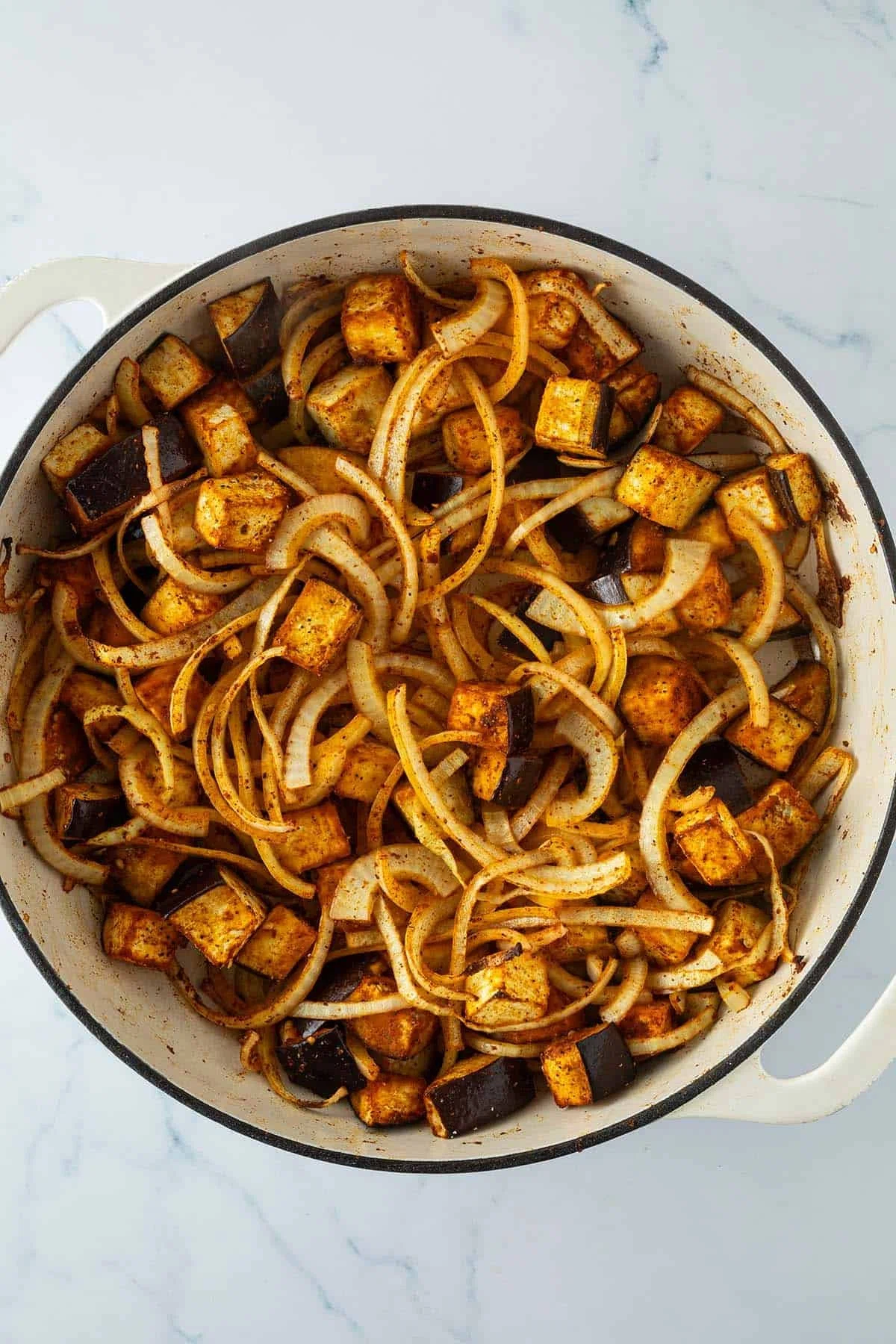 Vegan Oven-Baked Eggplant Curry