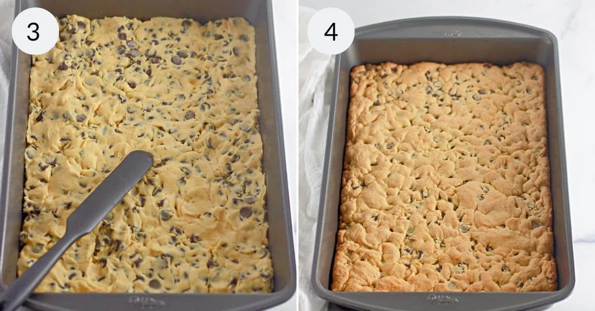 Chocolate Chip Cake Mix Cookie Bars