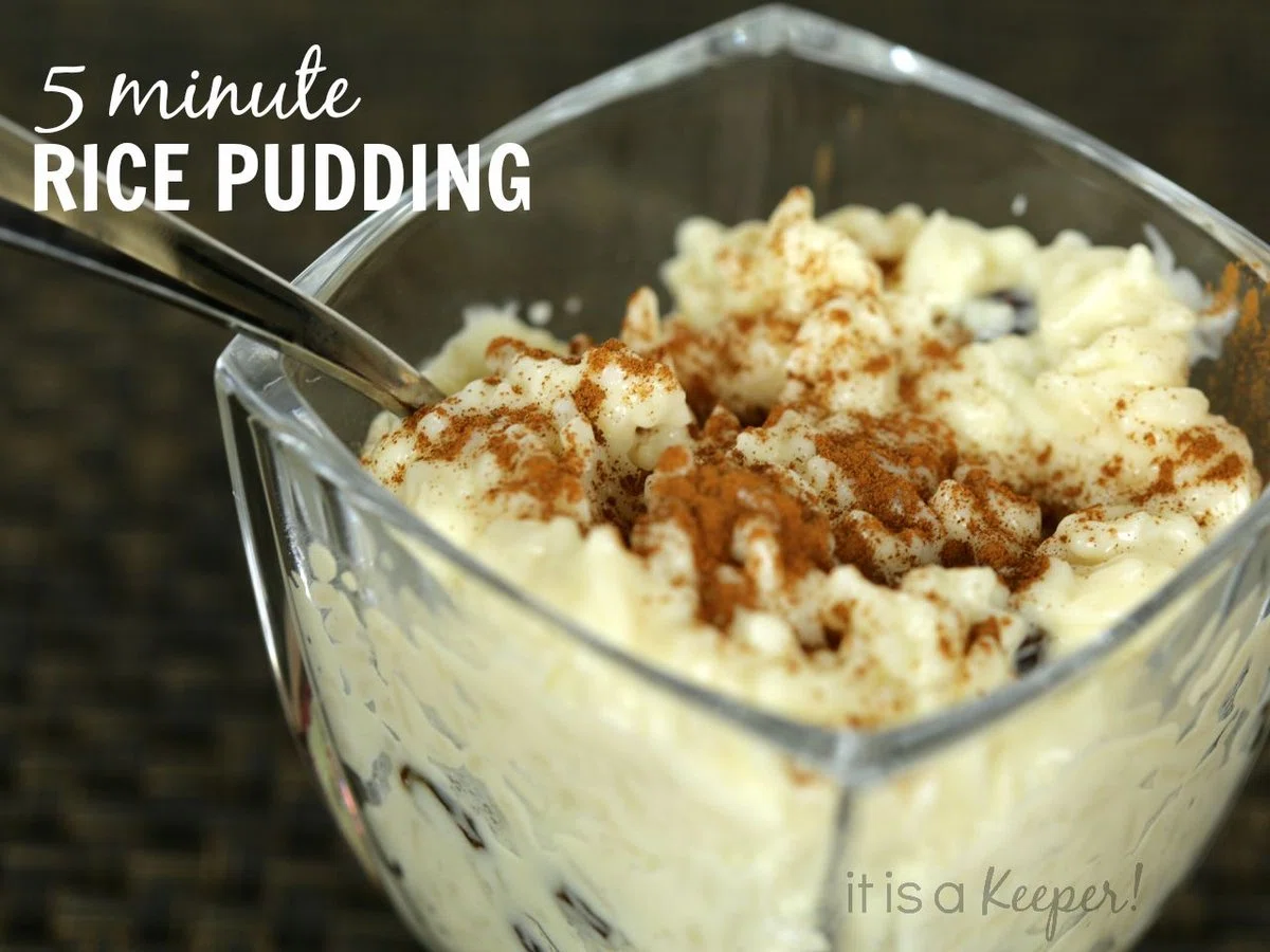 5 Minute Rice Pudding