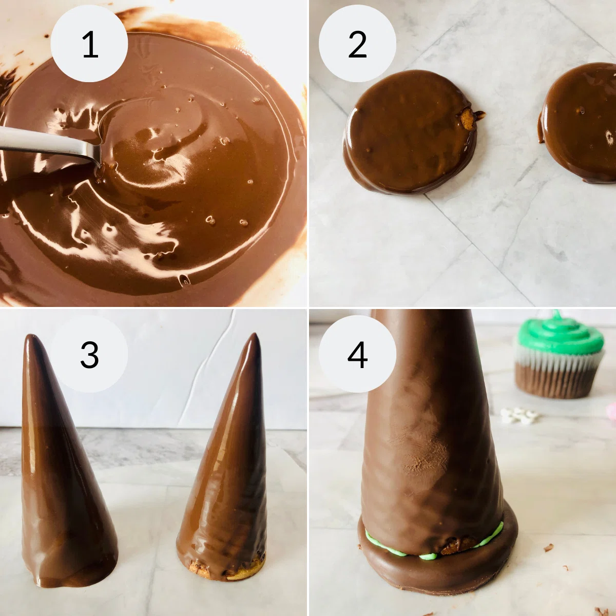 Witches Hat Cupcakes