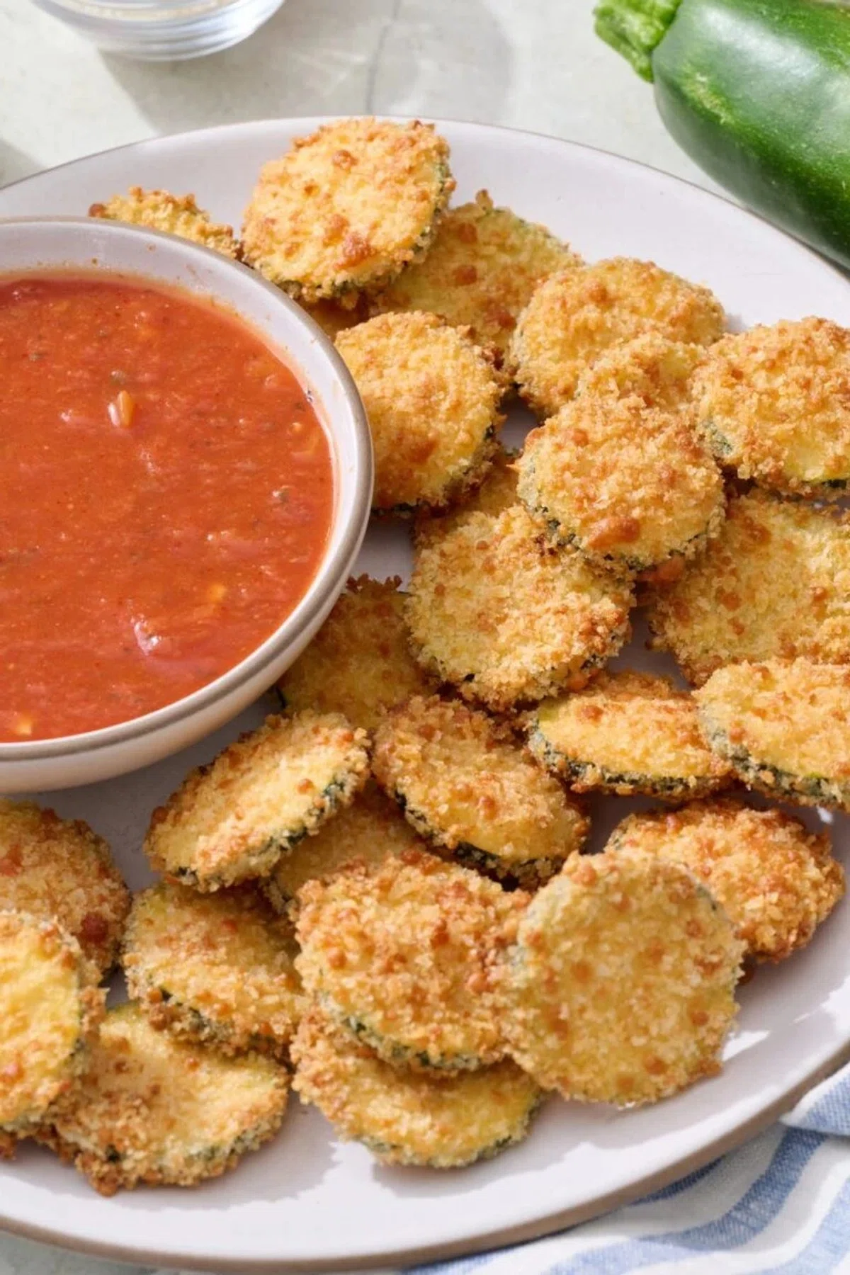 Baked Zucchini Slices