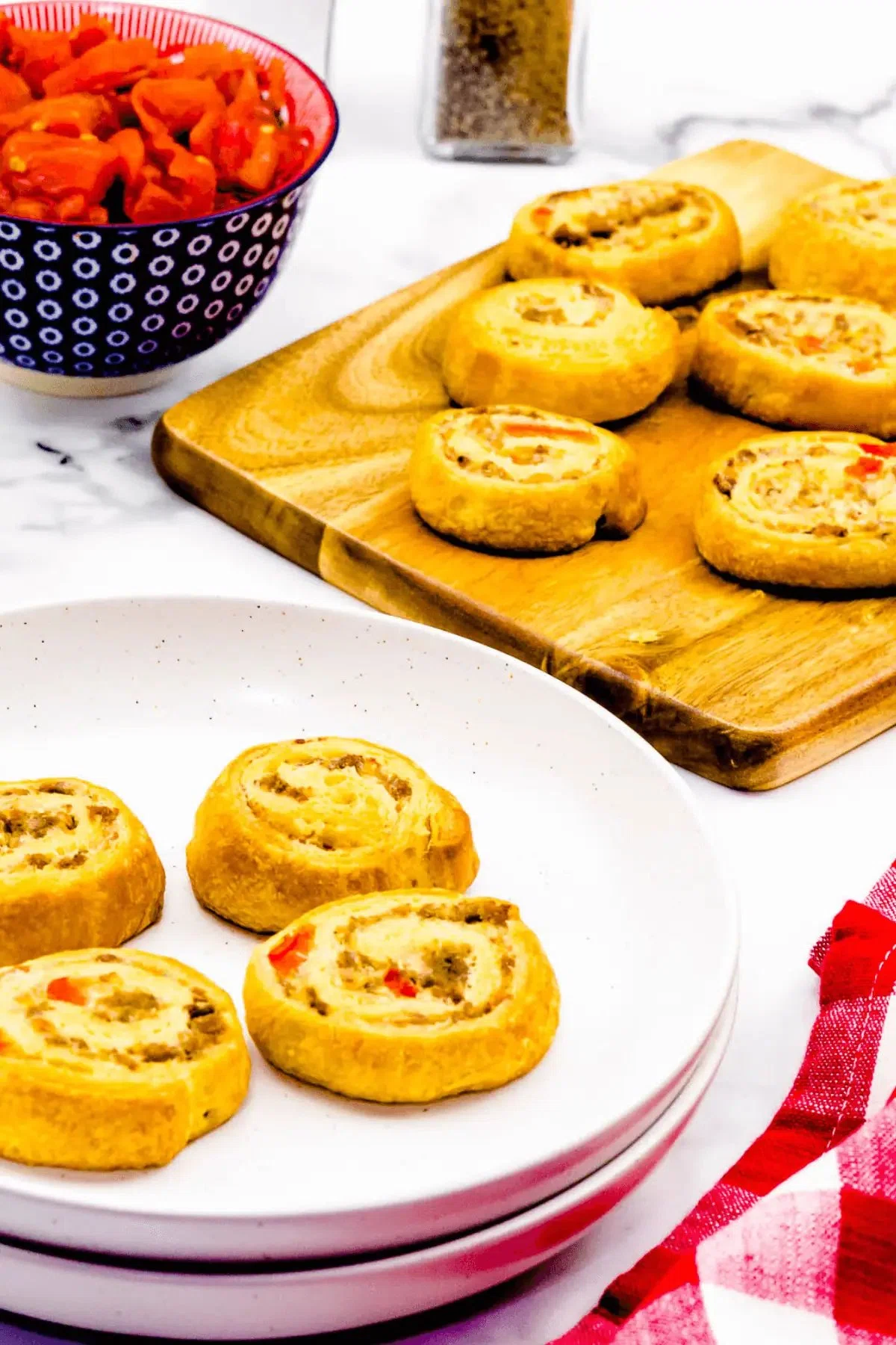 Sausage and Cream Cheese Crescent Rolls