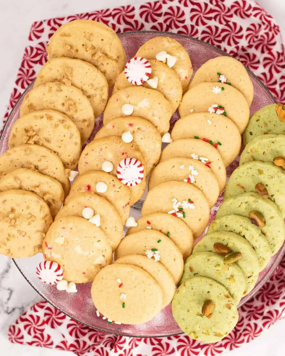 Christmas Peppermint Cookies