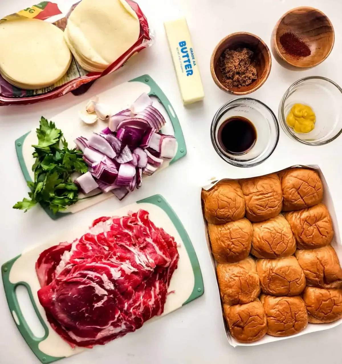 Steak and Cheese Sliders