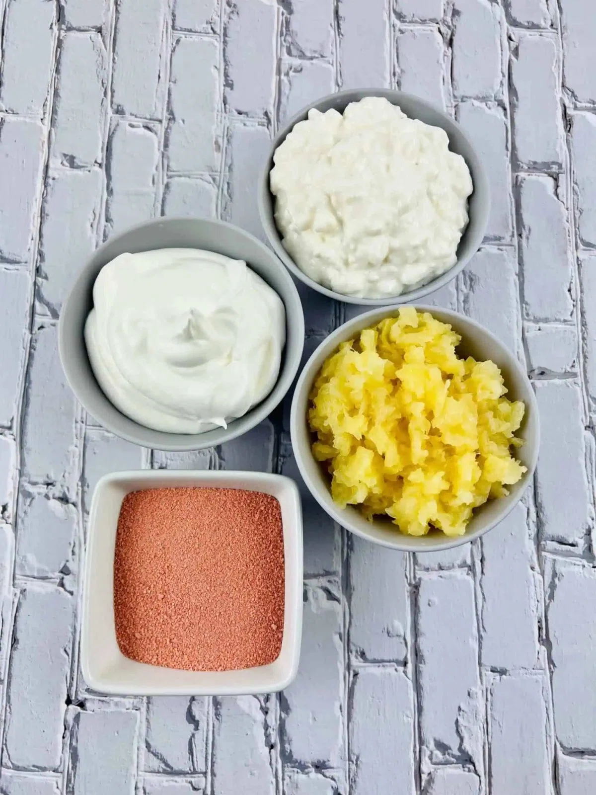 Strawberry Cottage Cheese Jello Salad