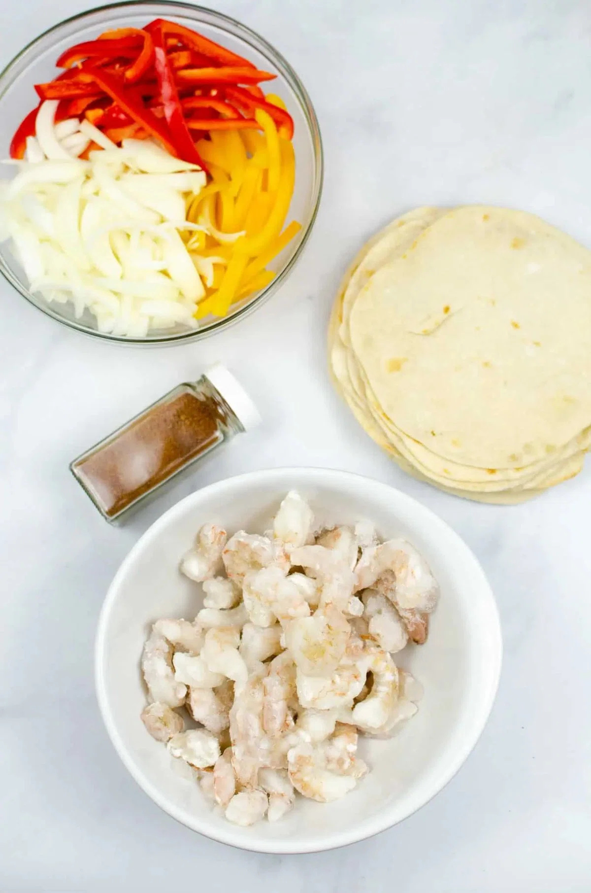 Shrimp Baking Sheet Fajitas