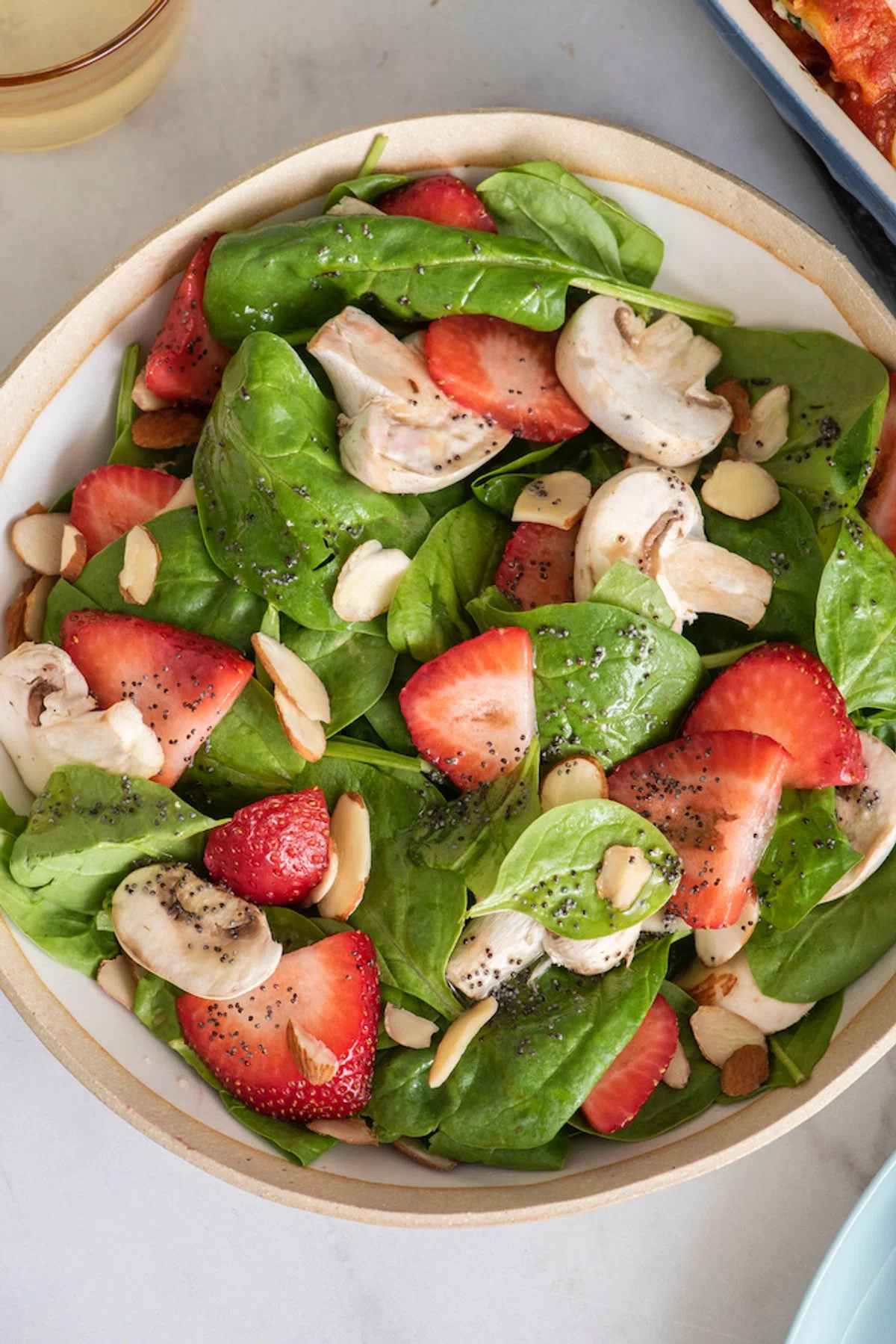 Strawberry Spinach Salad