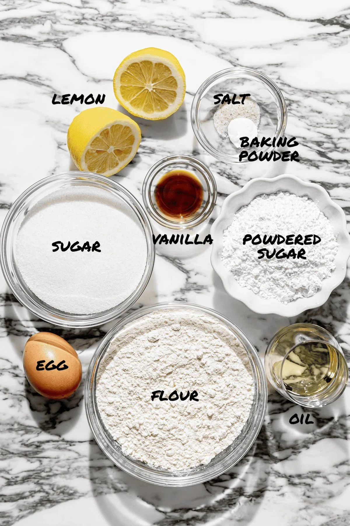 Lemon Crinkle Cookies