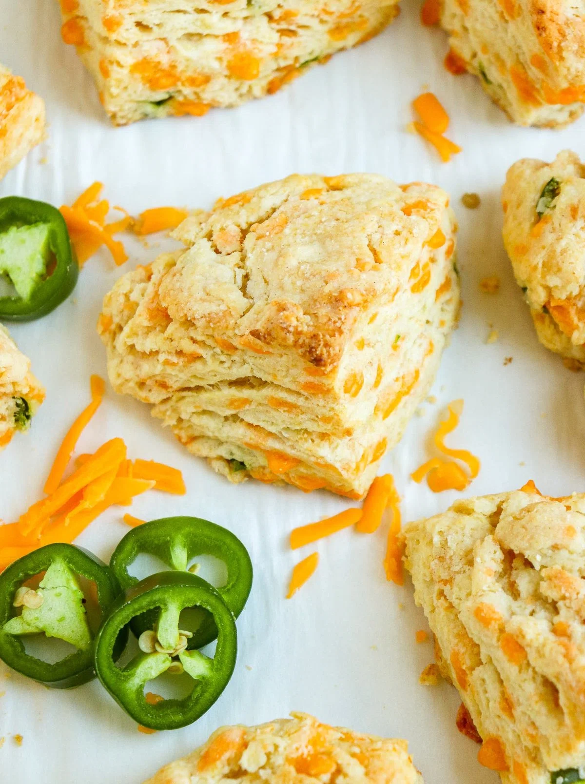 Jalapeno Cheddar Scones