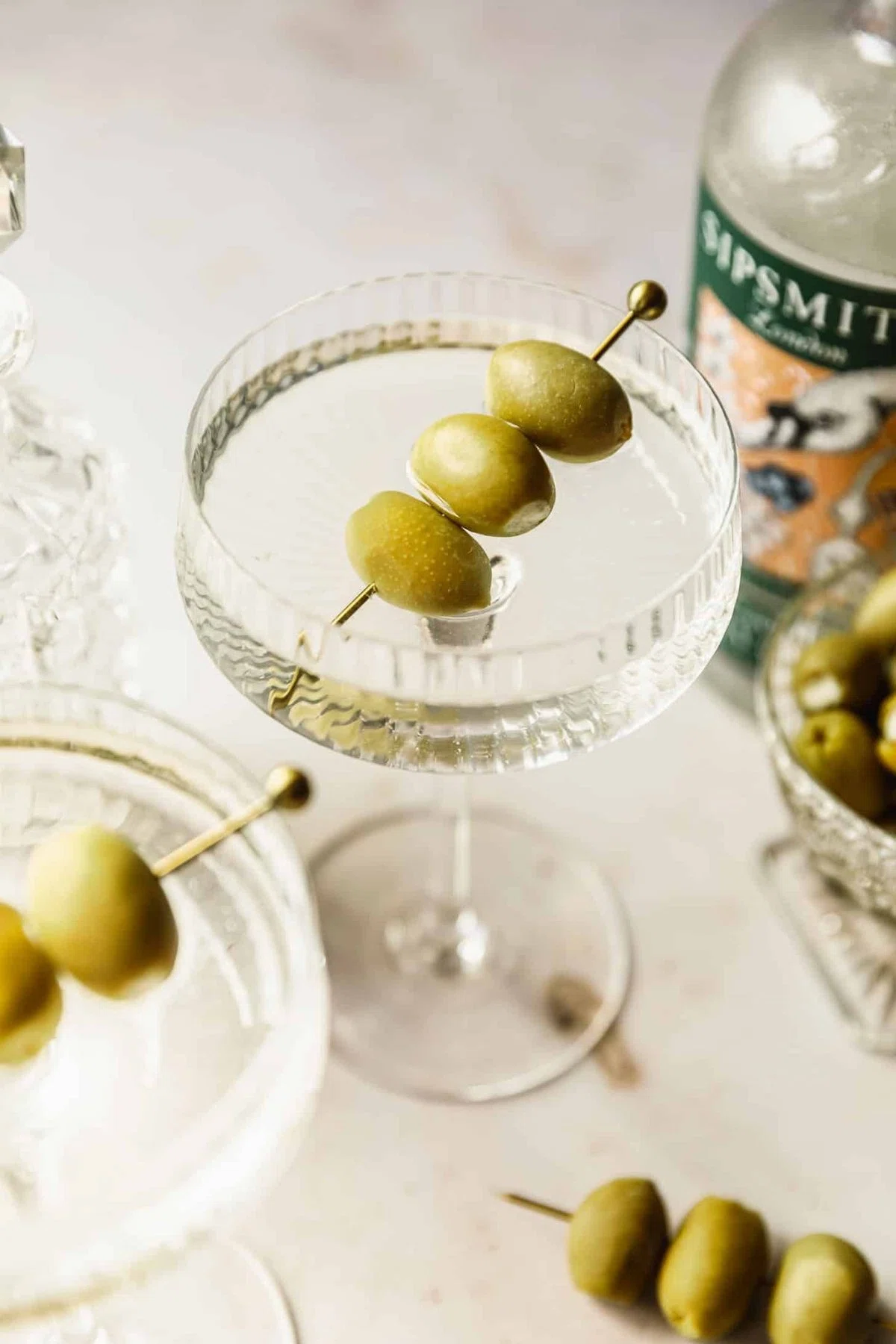 Freezer Door Martini with Lemon Bitters