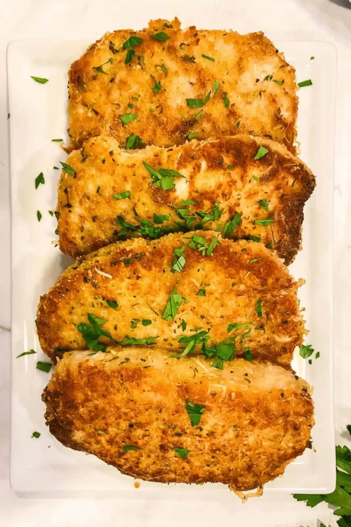 Baked Breaded Pork Chops