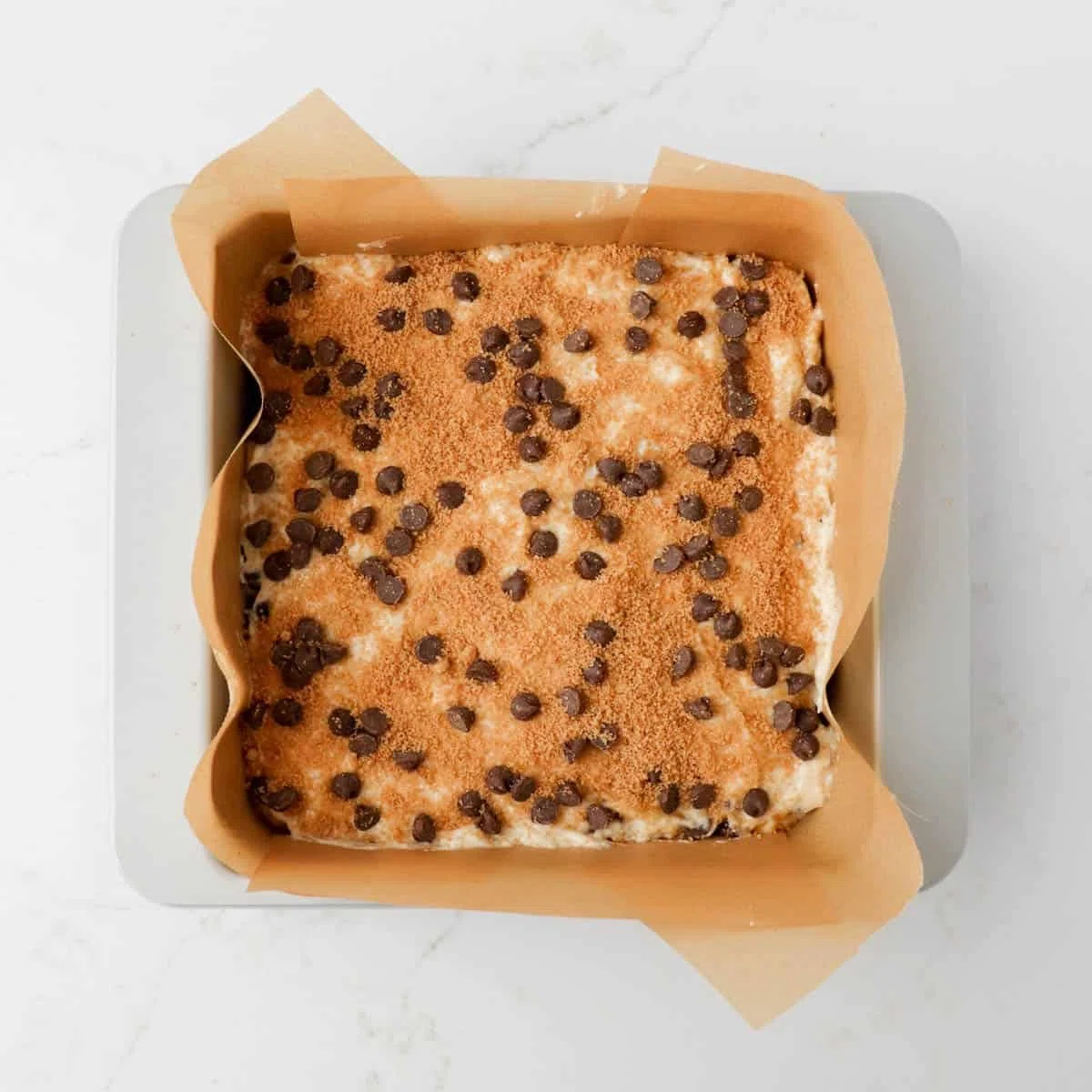 Banana Chocolate Chip Coffee Cake