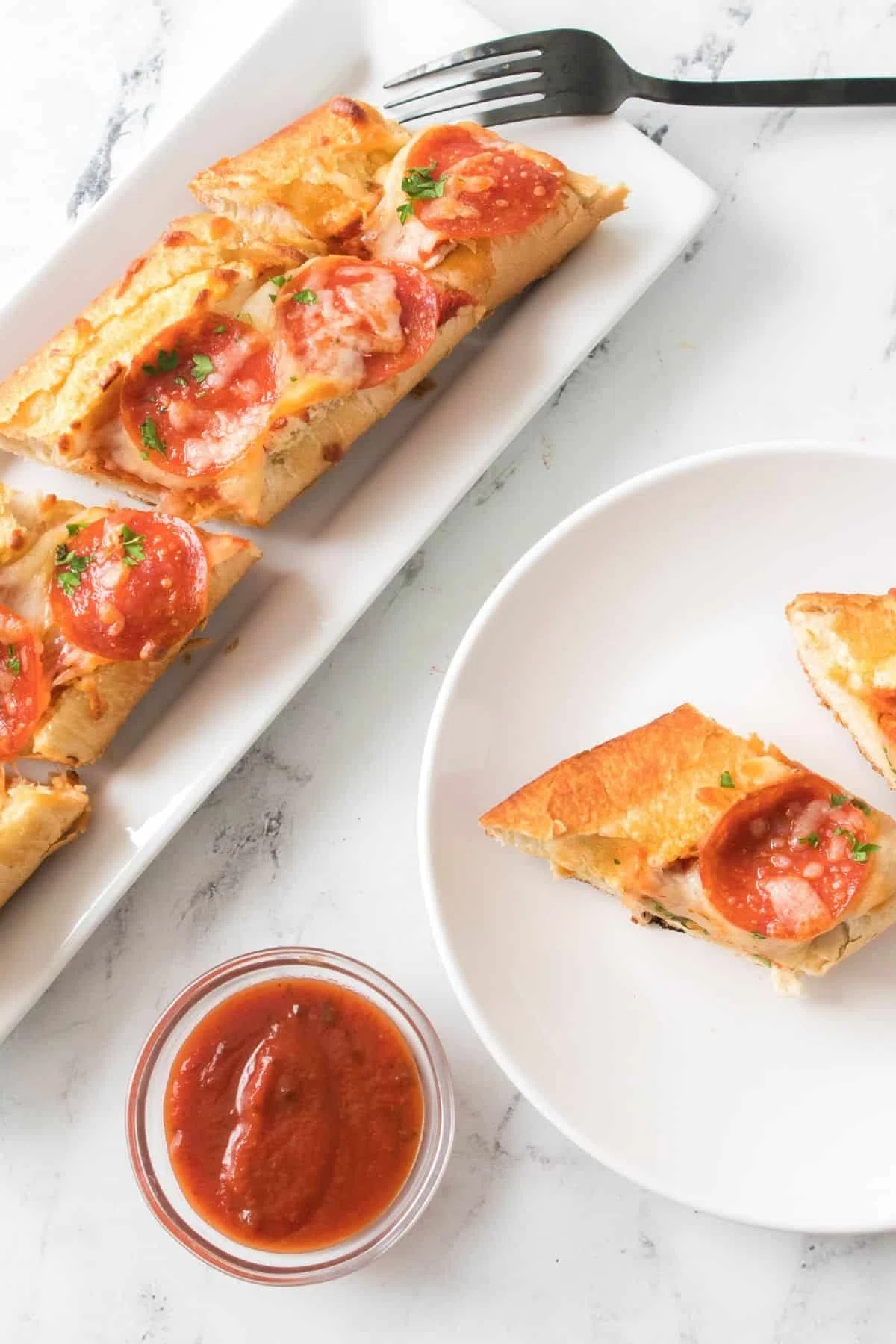 Garlic Bread Pizza