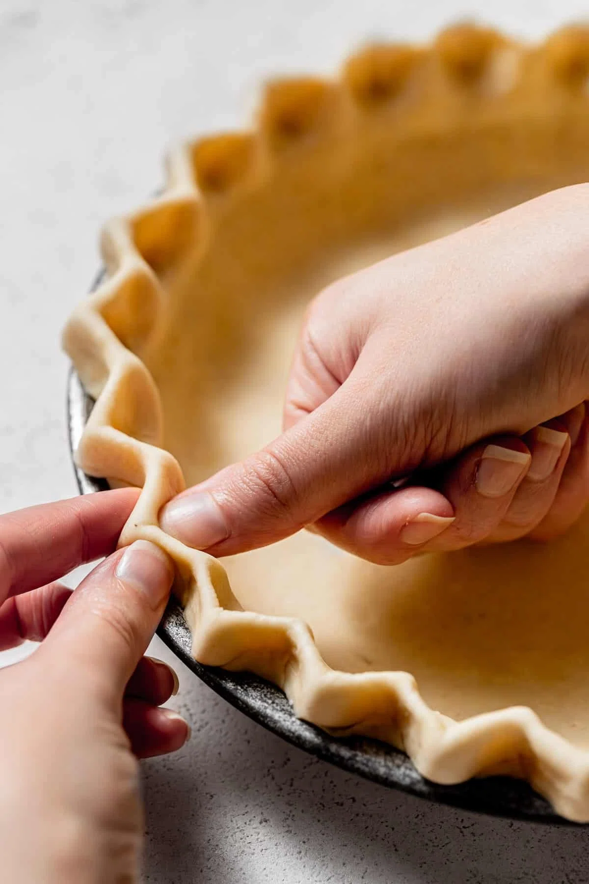 3-Ingredient All Butter Pie Crust