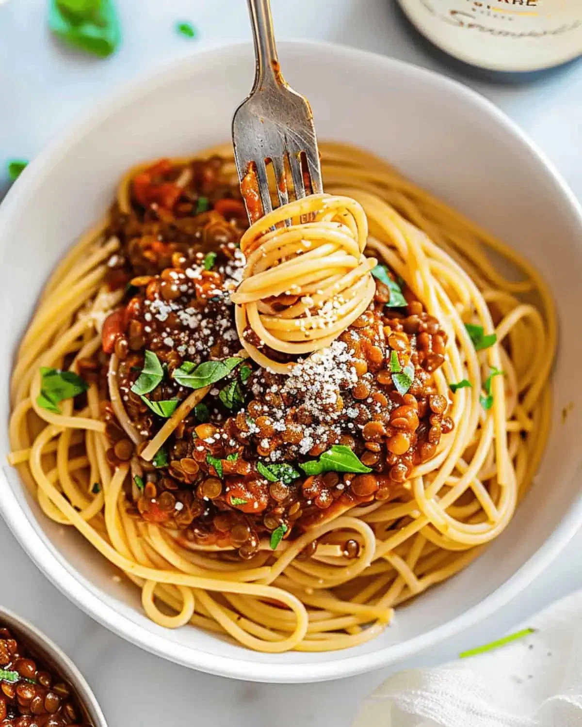 Lentils and Pasta