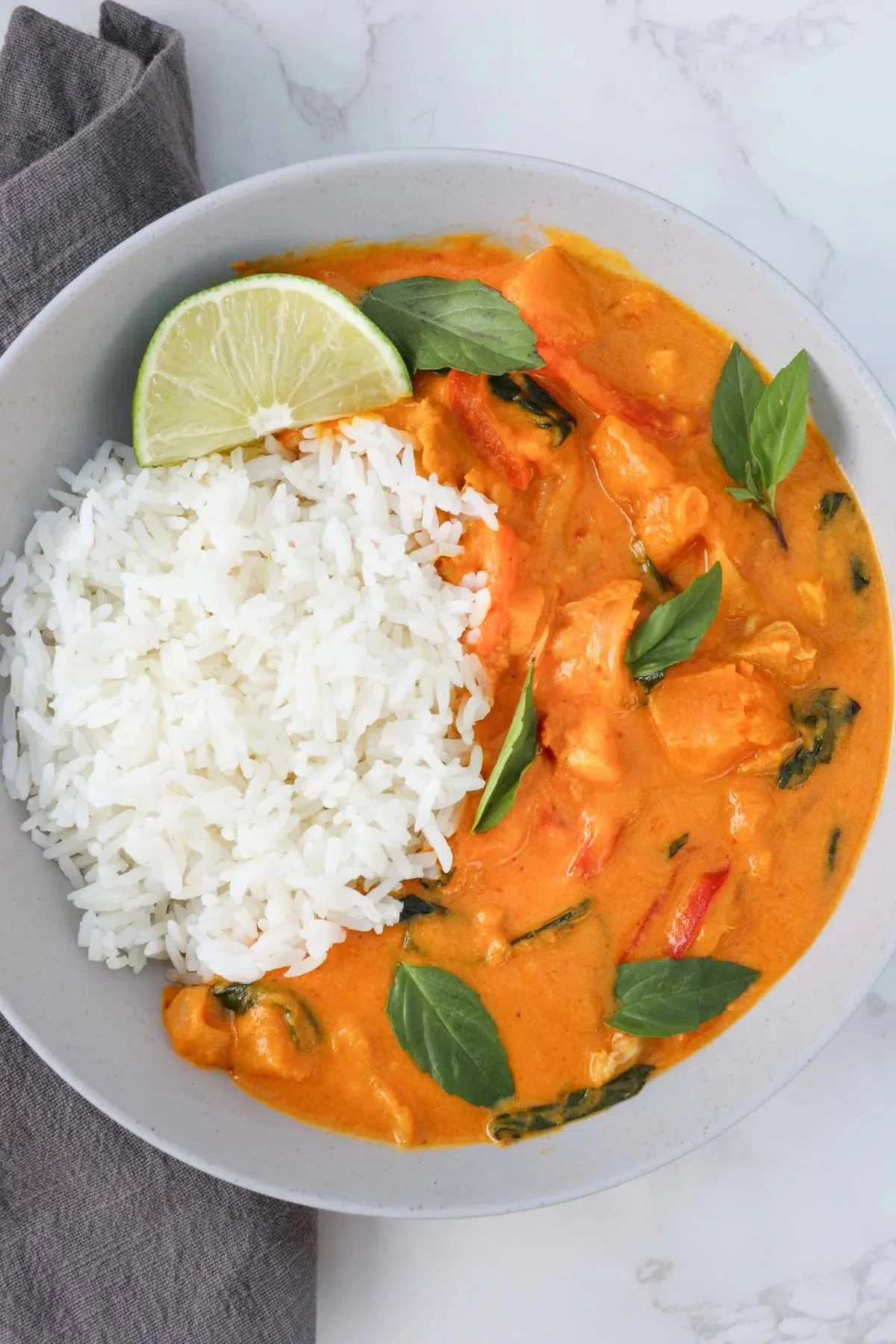 Thai Red Curry with Pumpkin