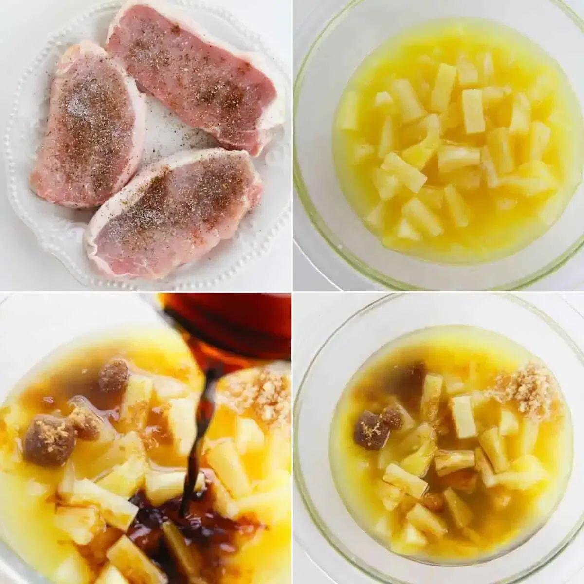 Pineapple Pork Chops