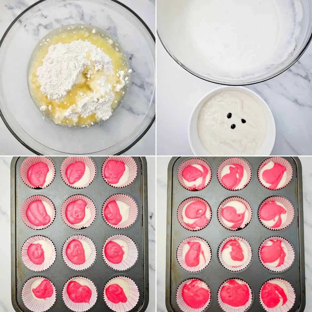 Candy Cane Cupcakes