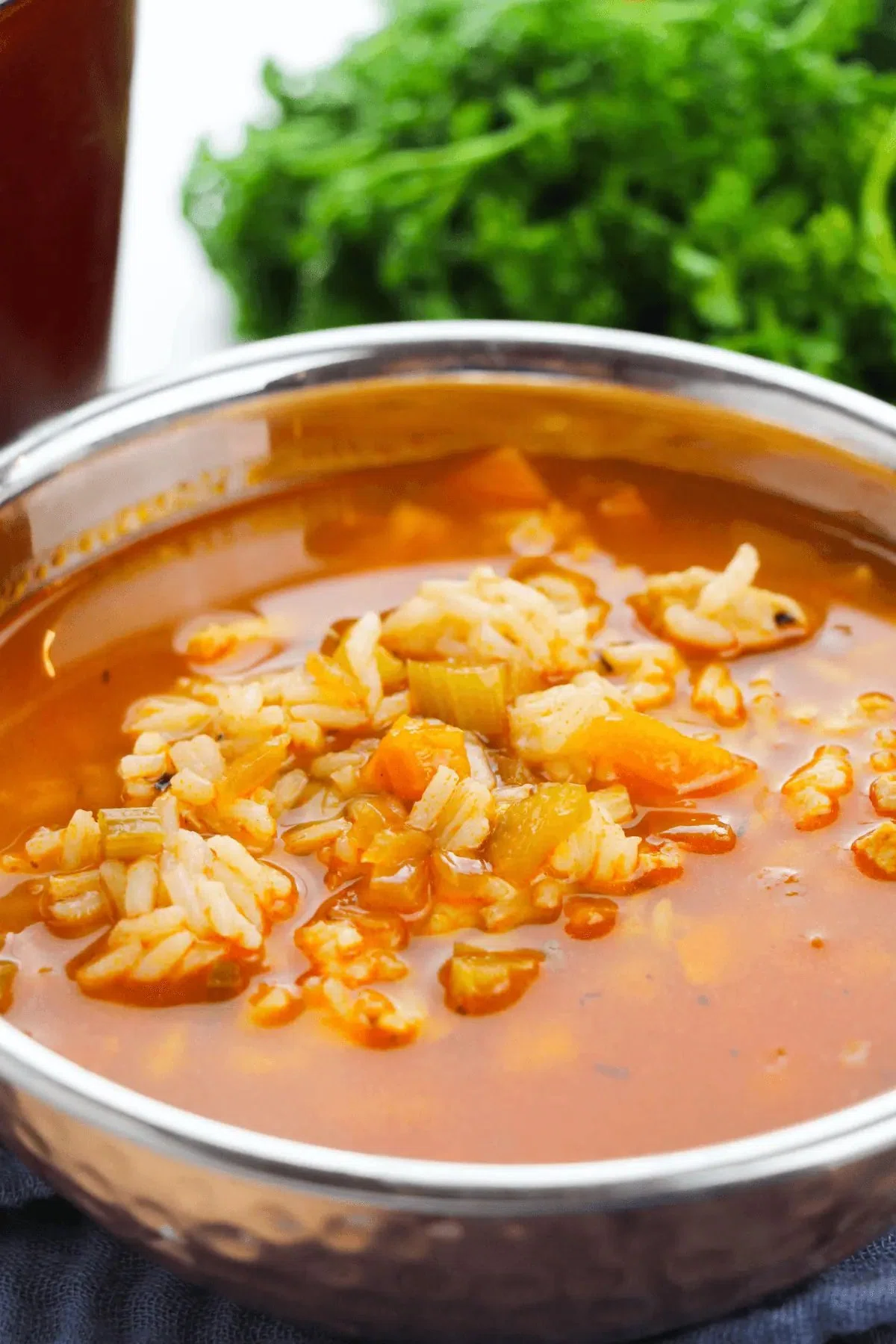 Cajun Chicken Rice Soup