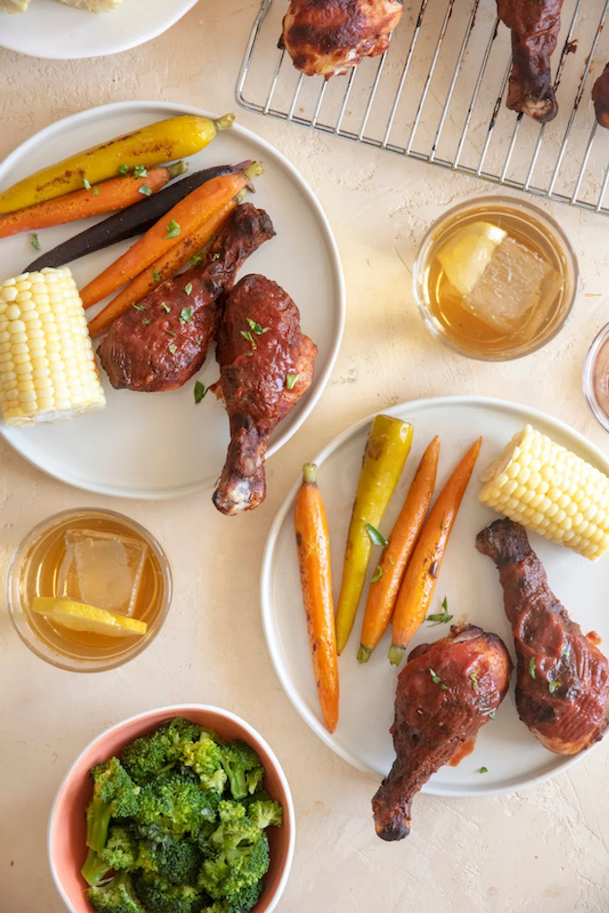 Baked BBQ Chicken Legs