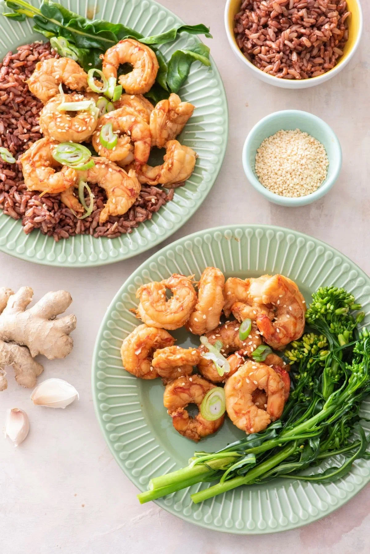 Asian Garlic Shrimp