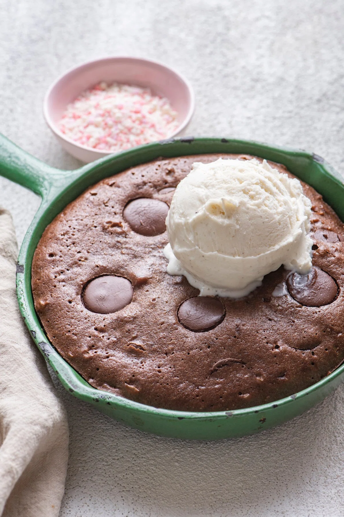 Skillet Mexican Brownie