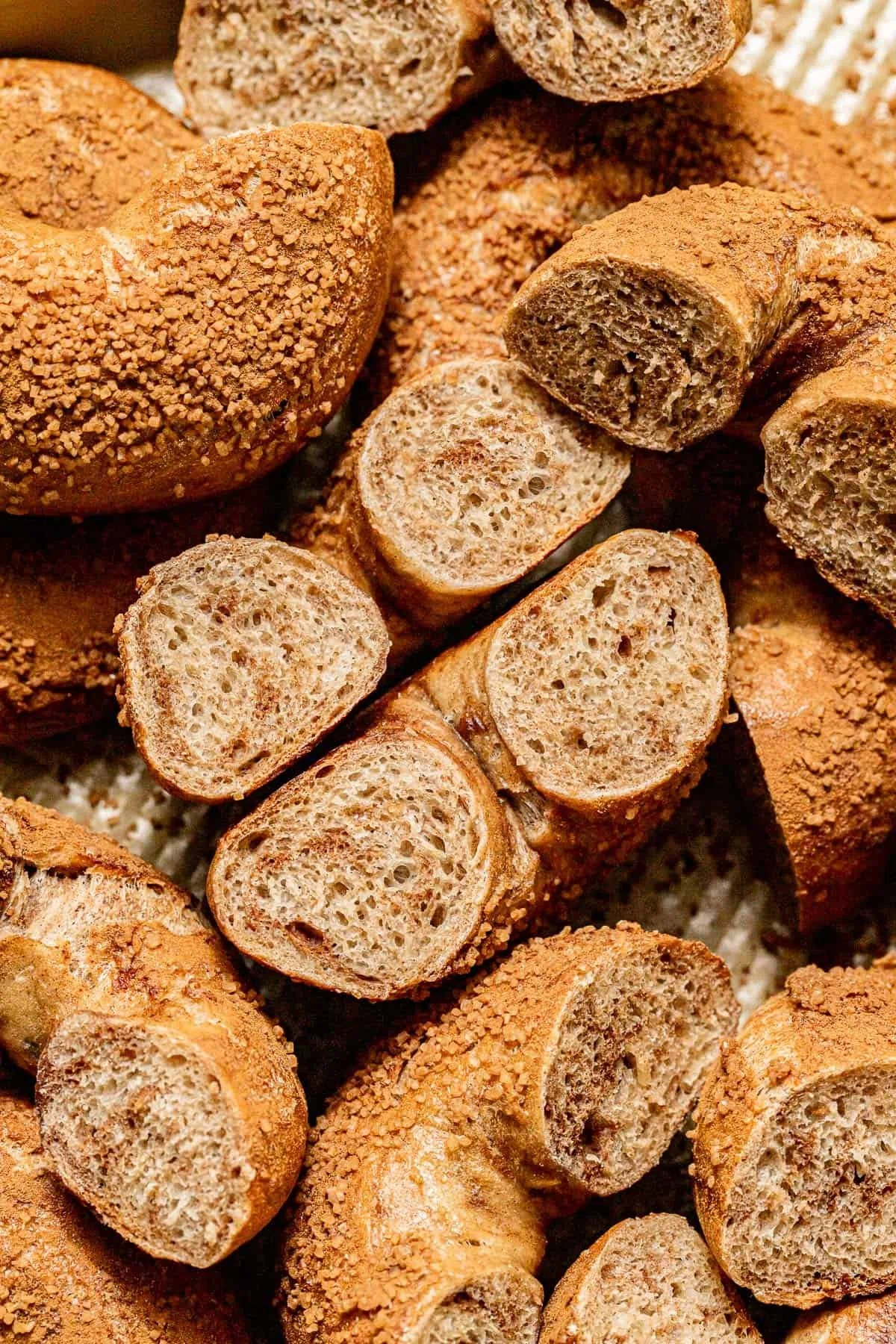 Cinnamon Swirl Bagels