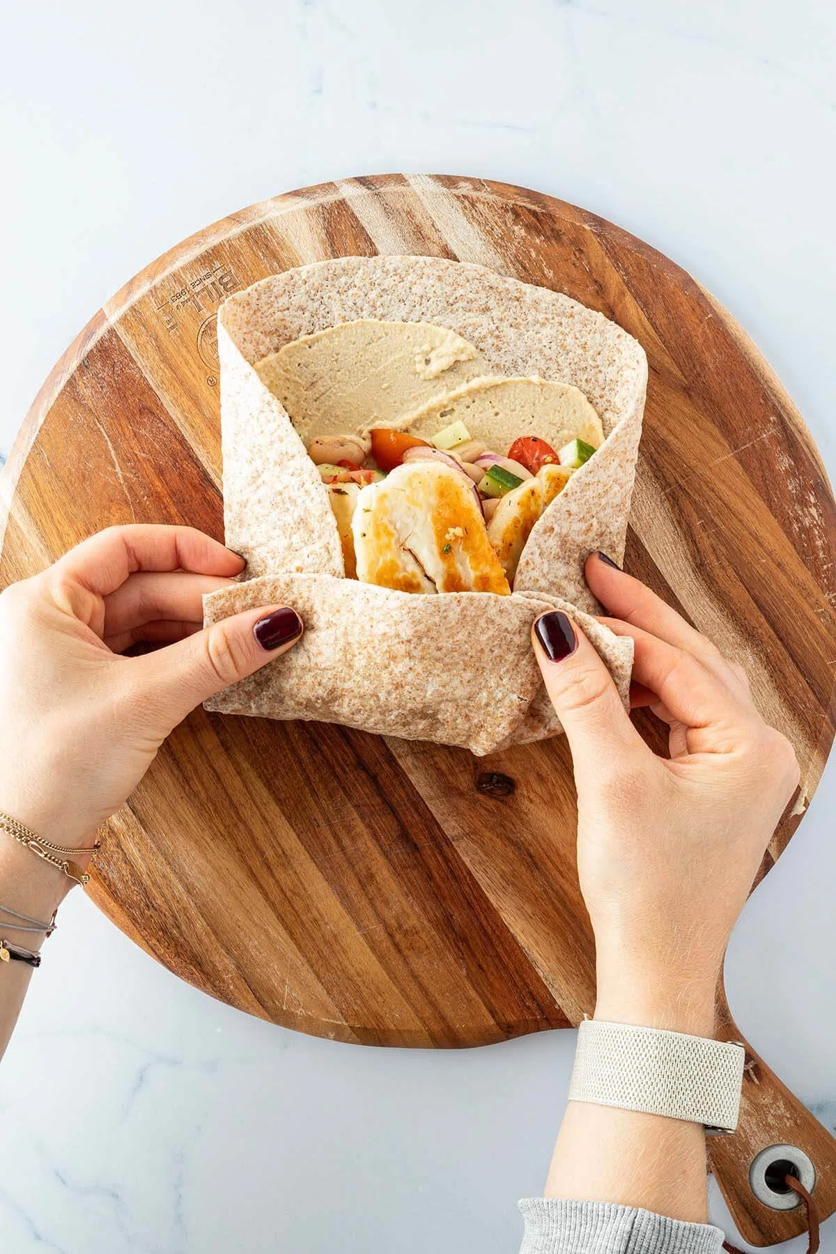 Halloumi Wrap