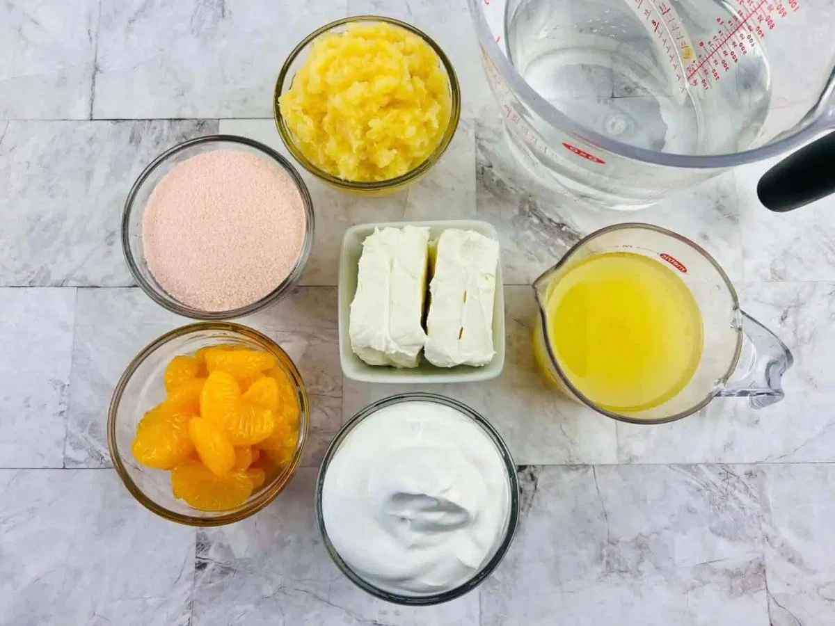 Orange Jello Salad