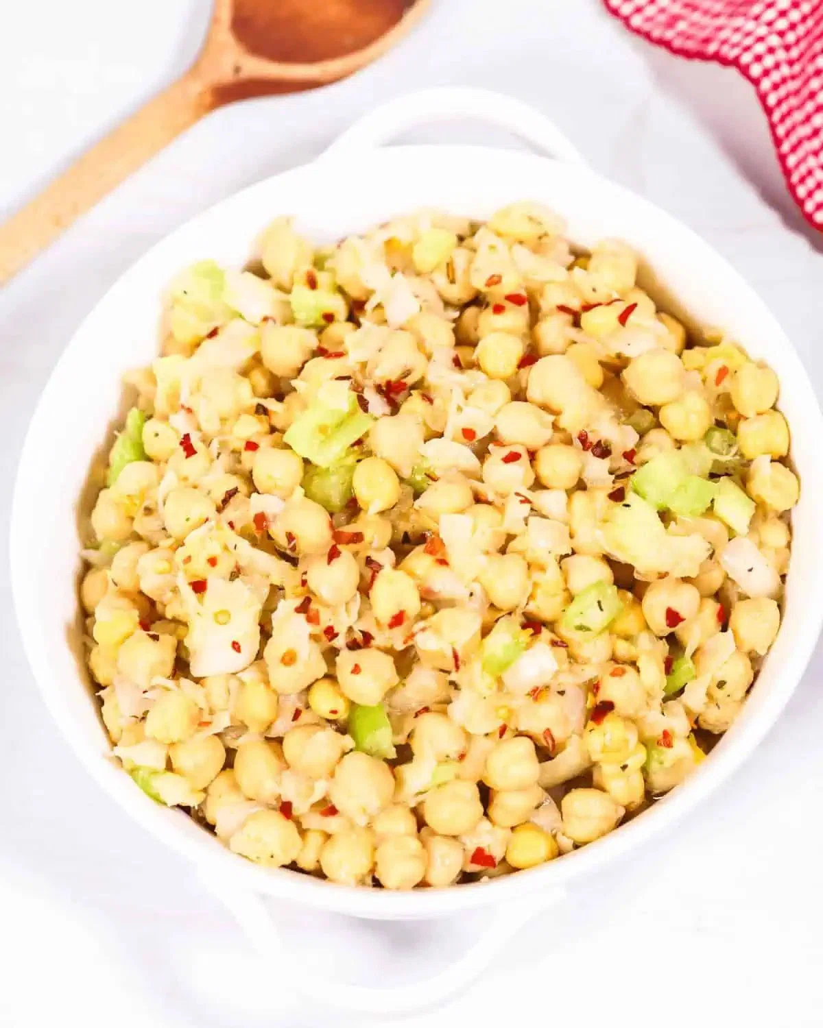 Marinated Chickpeas