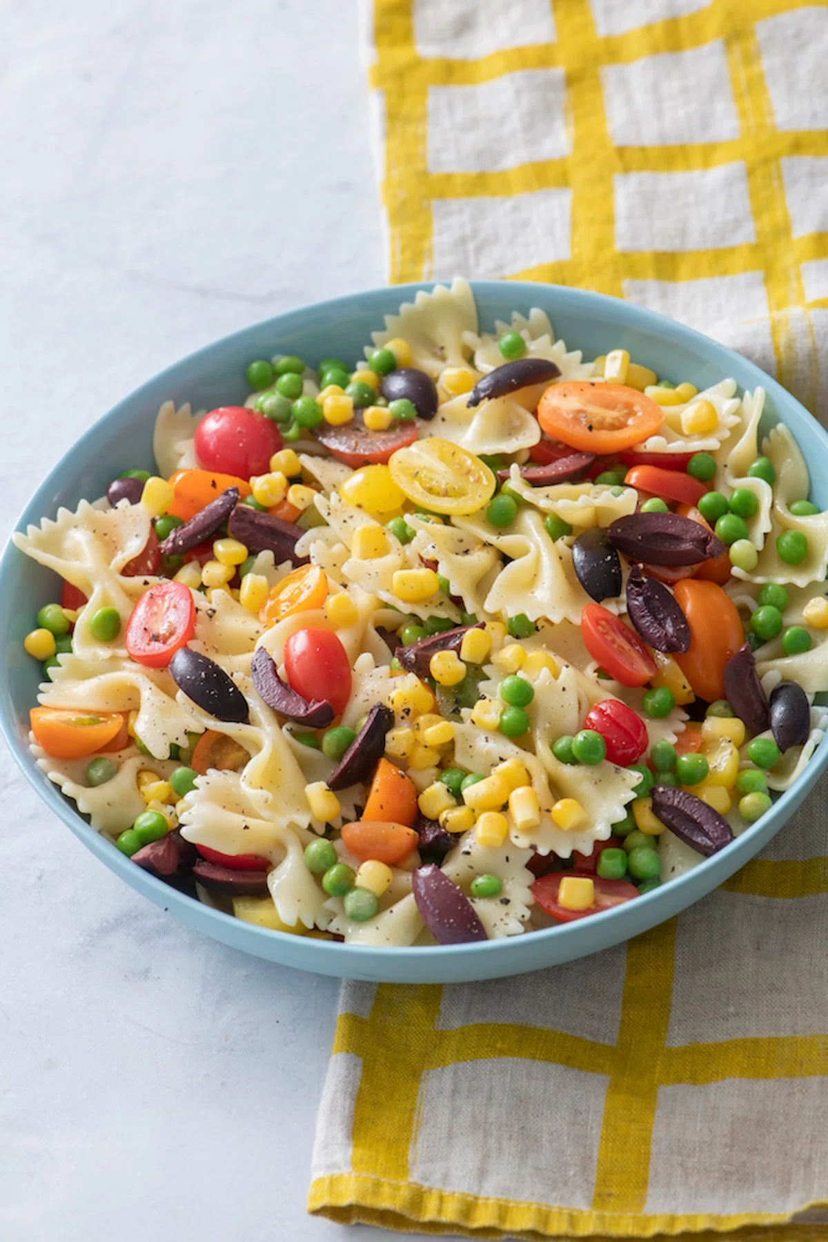 Summer Succotash Pasta Salad