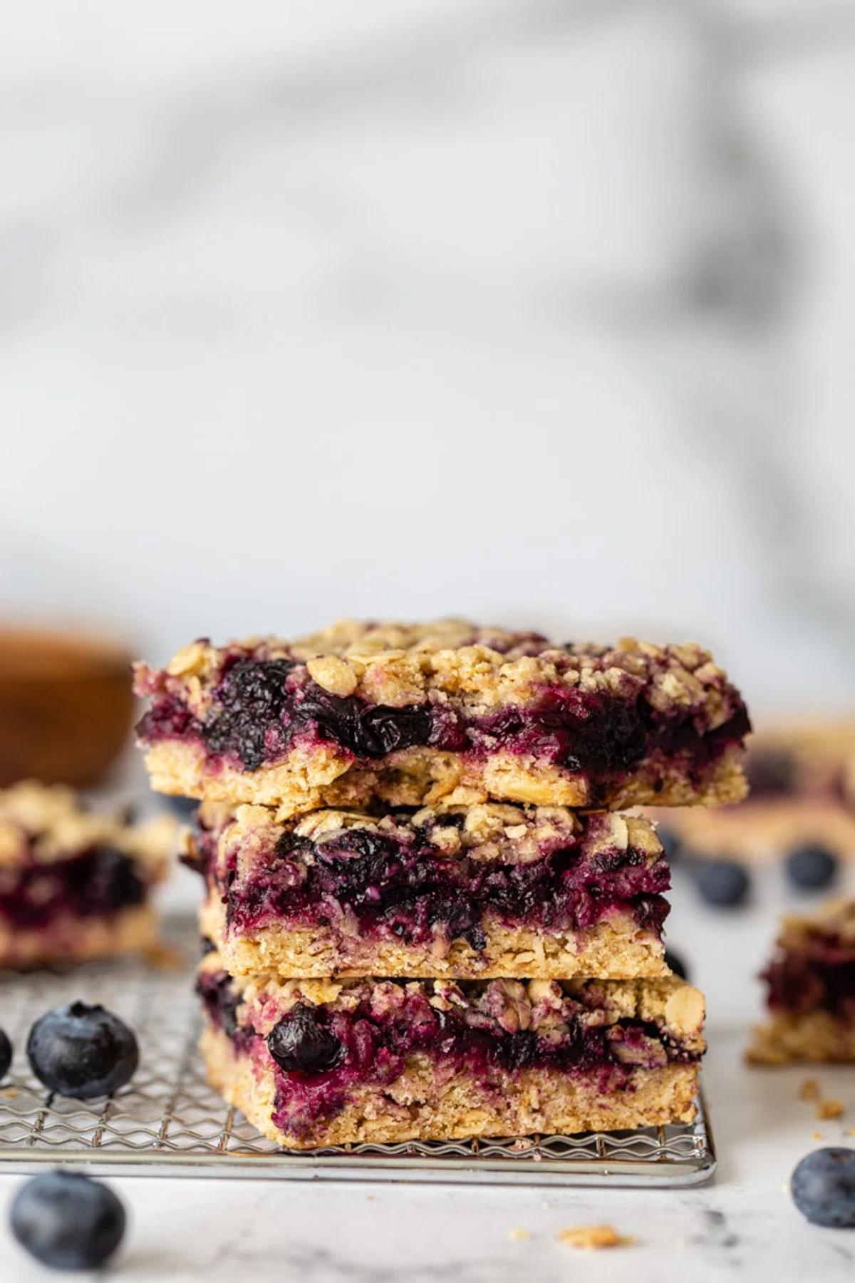 Blueberry Crumble Bars