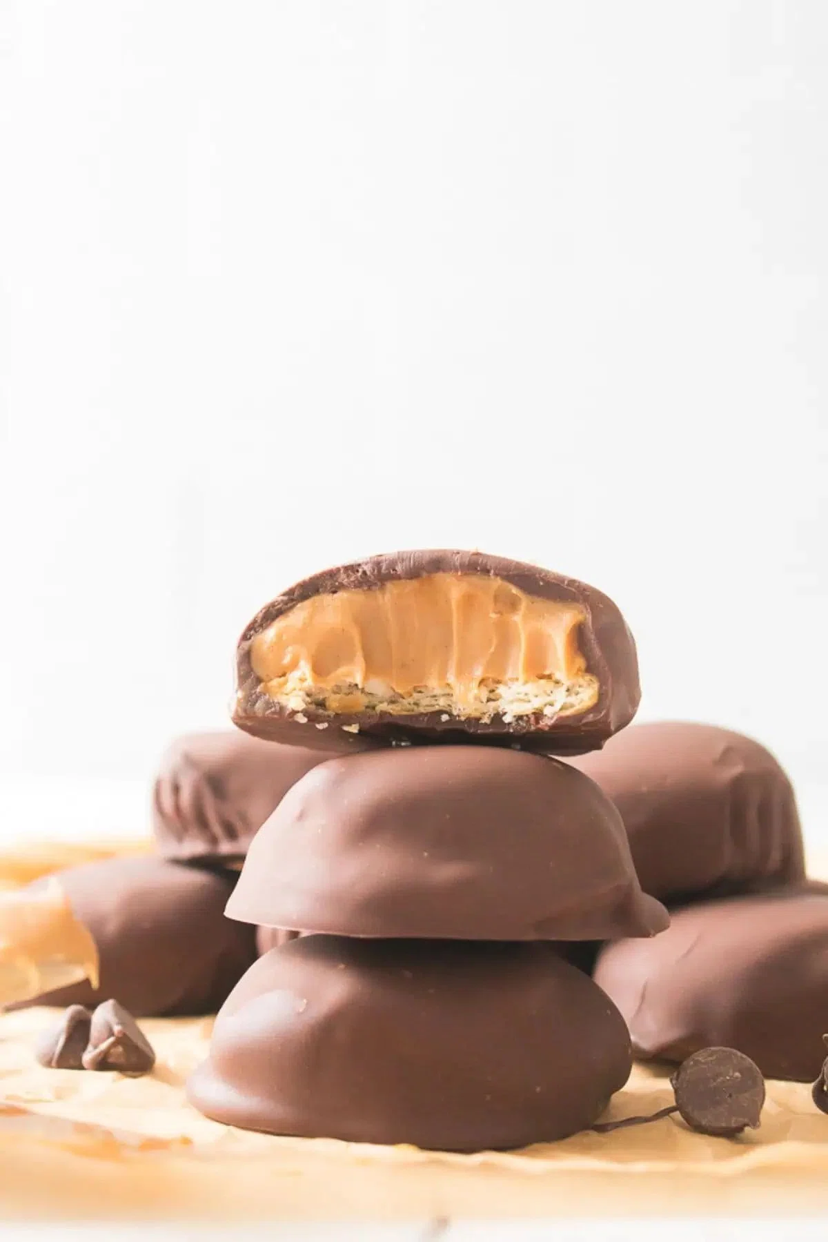 Peanut Butter Patties (Girl Scout Tagalongs)
