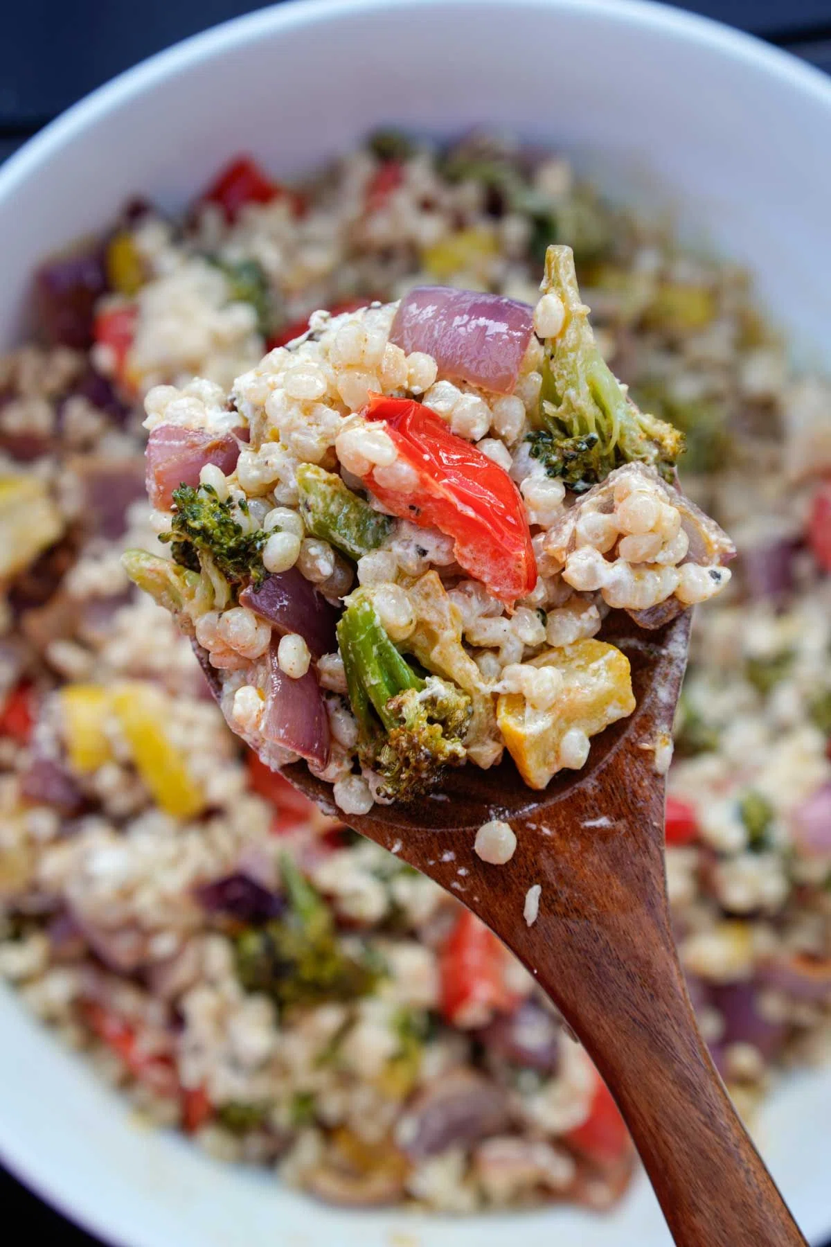Roasted Vegetable Couscous (Easy Weeknight Dinner)
