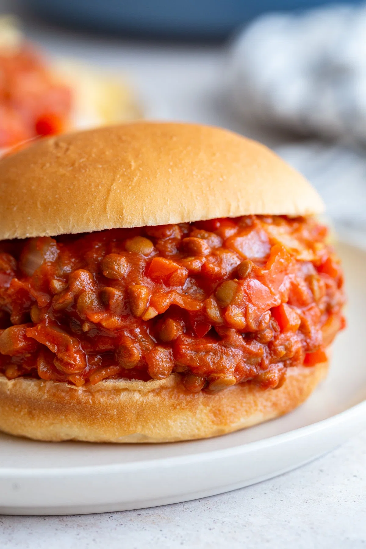 Lentil Sloppy Joes (Vegan)