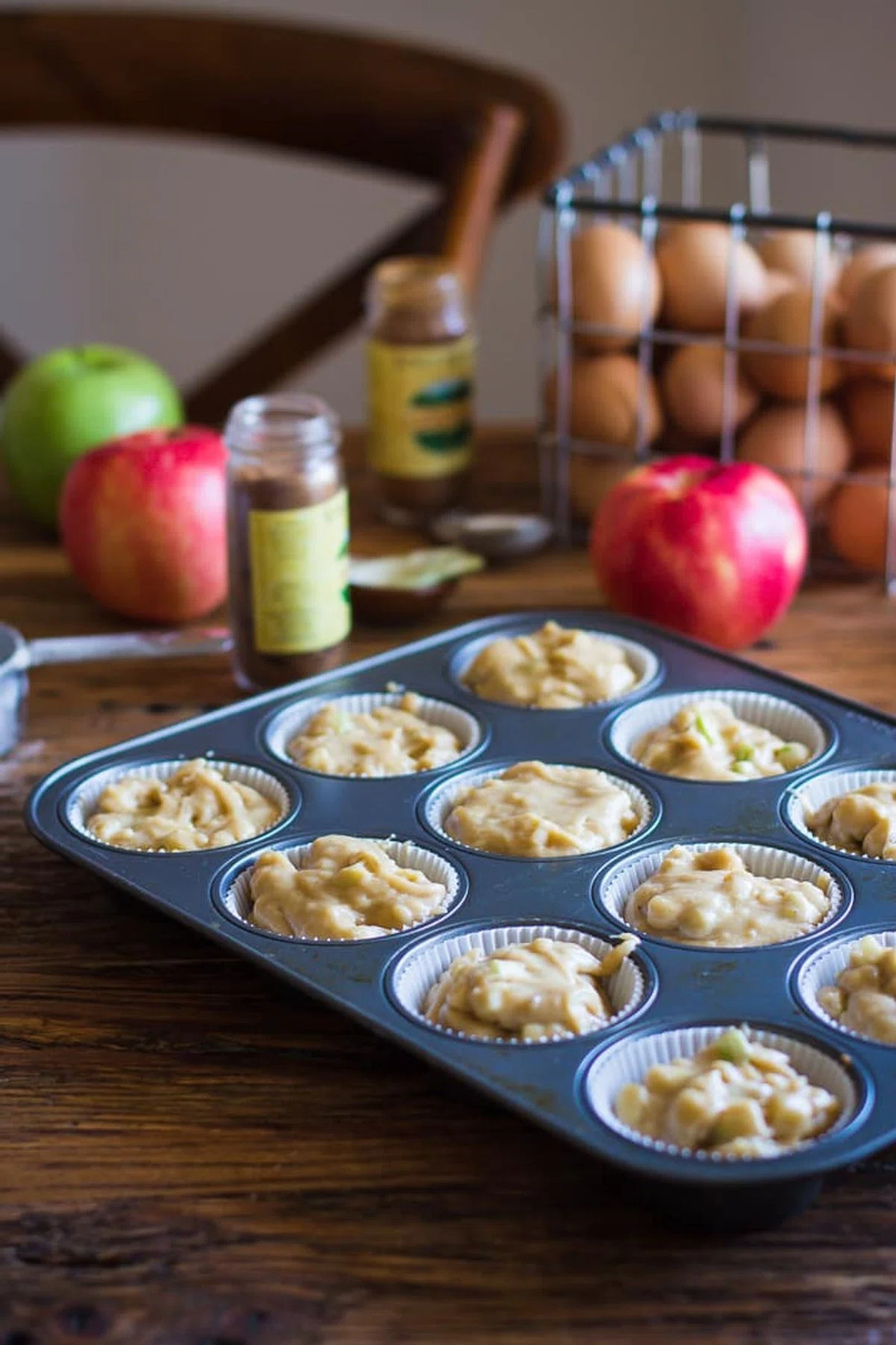 Apple Cider Donut Muffins