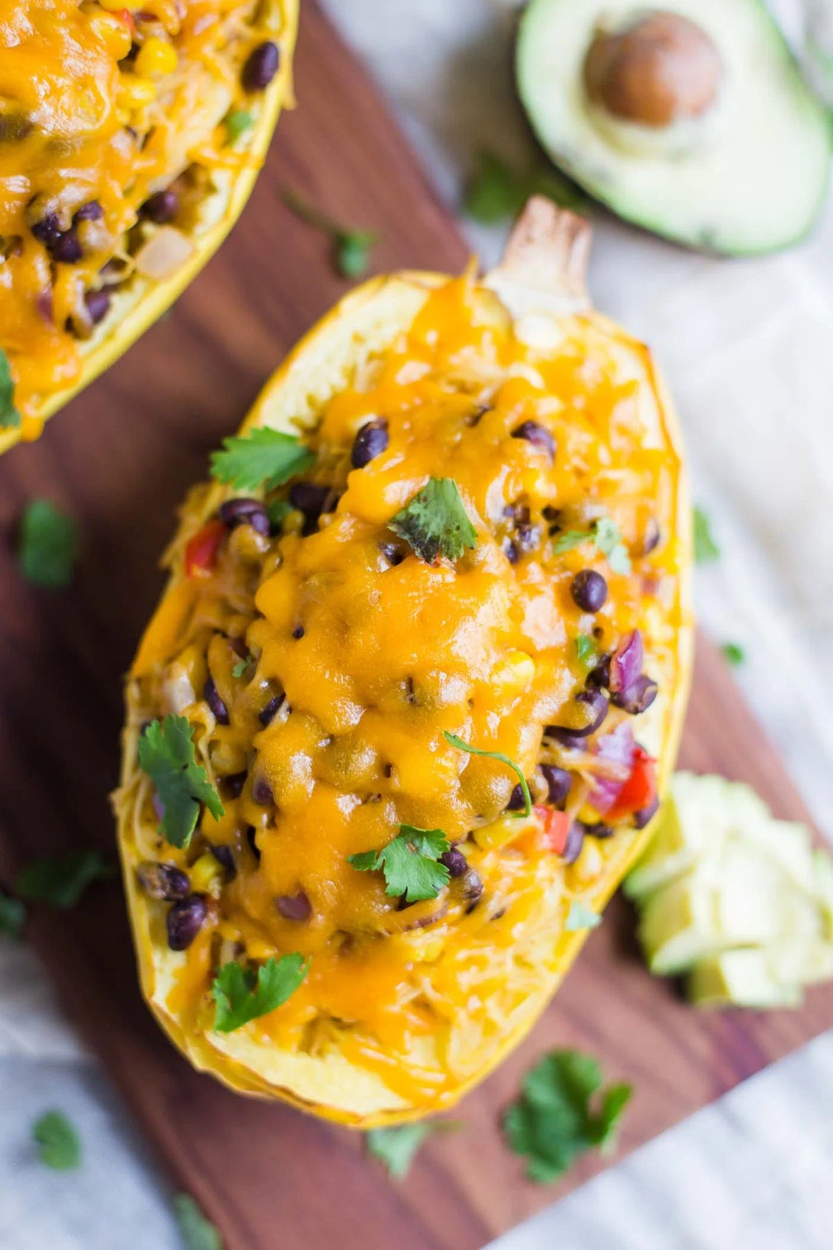 Spaghetti Squash Burrito Bowls