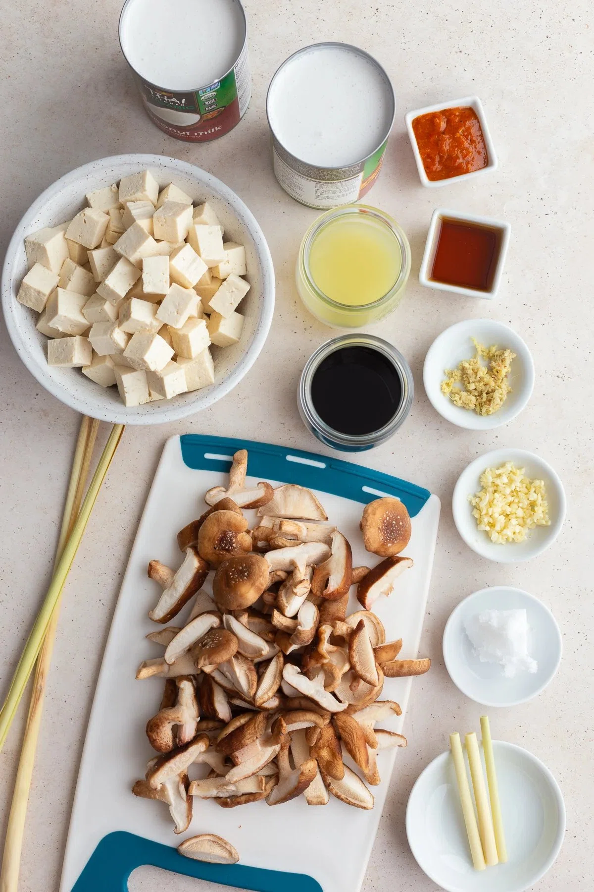 Creamy Coconut Tofu Soup