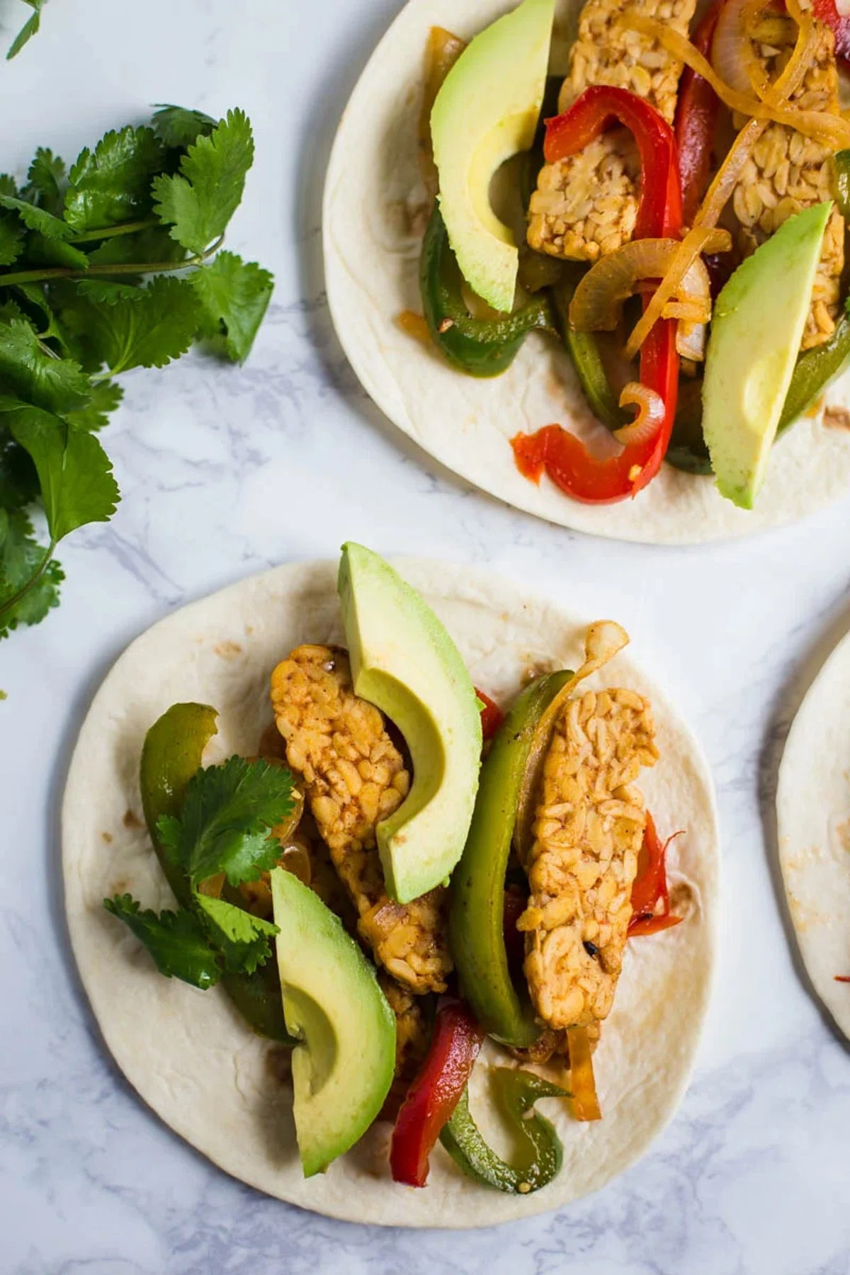 Easy Tempeh Fajitas