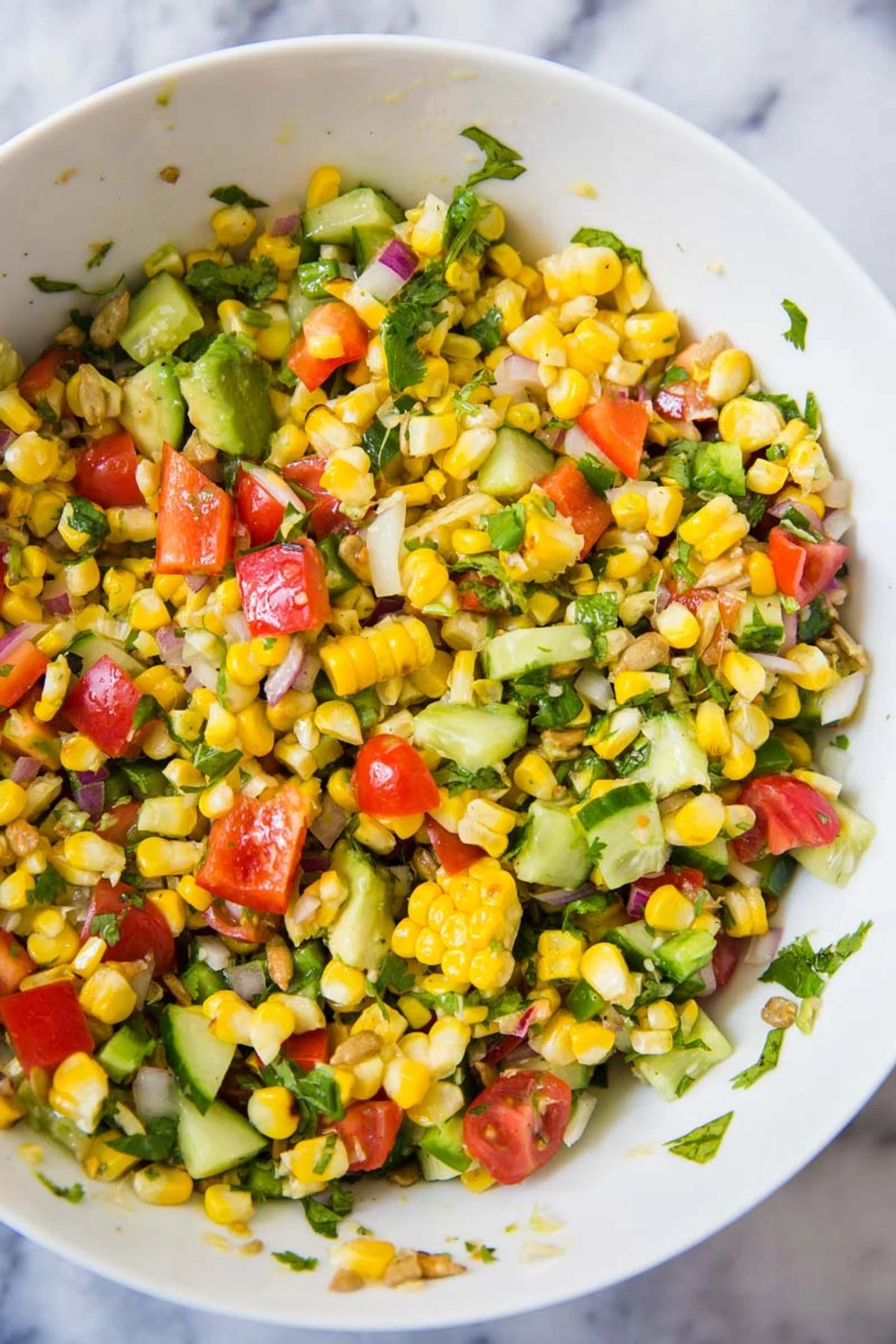 Grilled Corn Salad