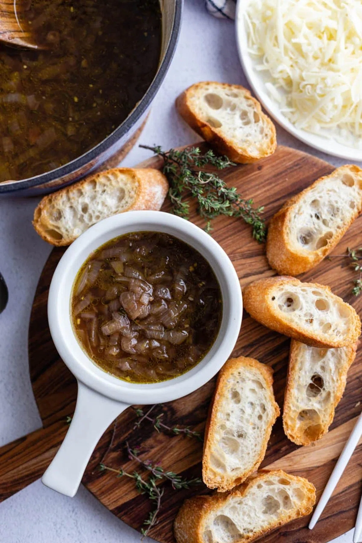 Vegetarian French Onion Soup
